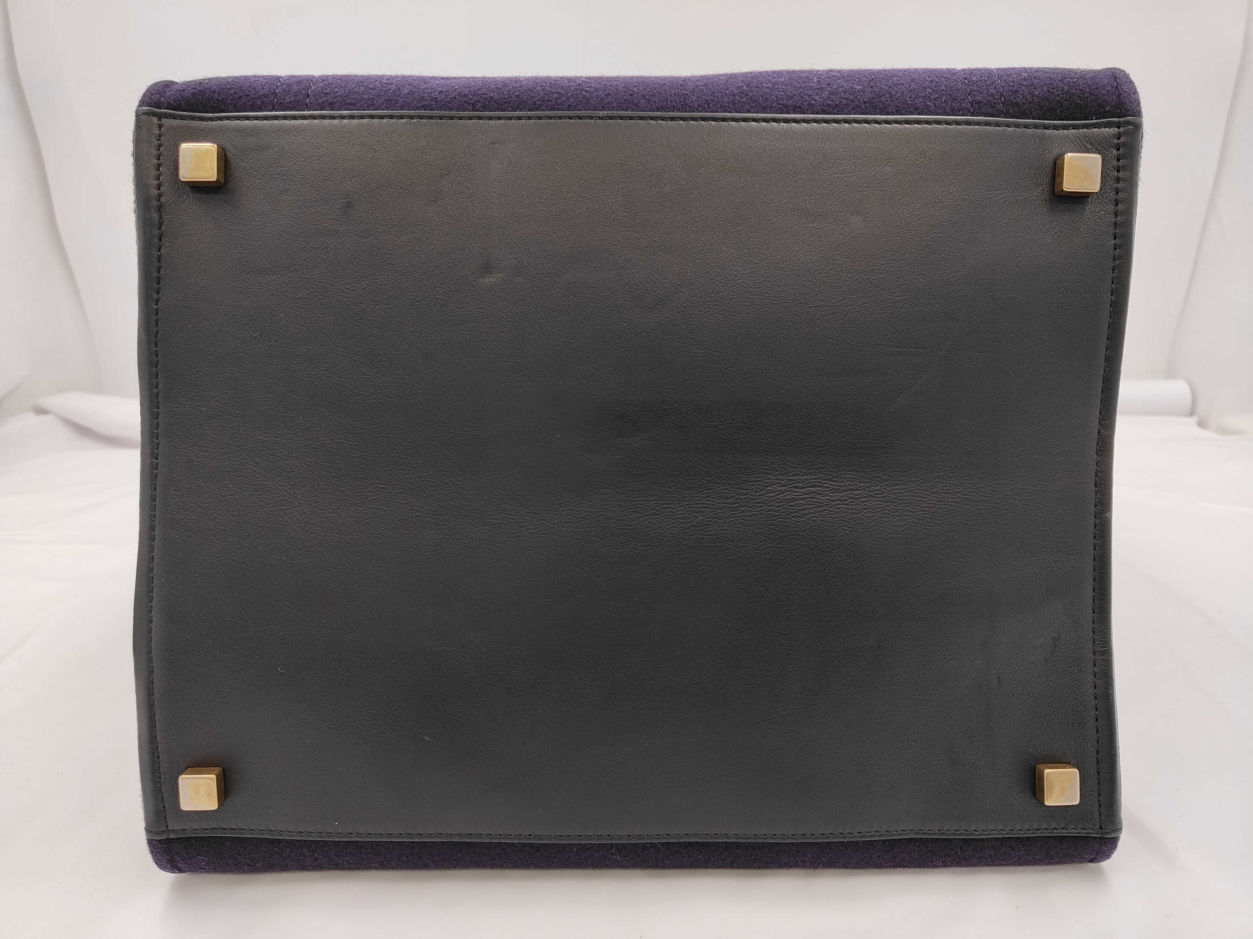 Luggage Phantom Felt Navy Tote Bag Handbag — view 7