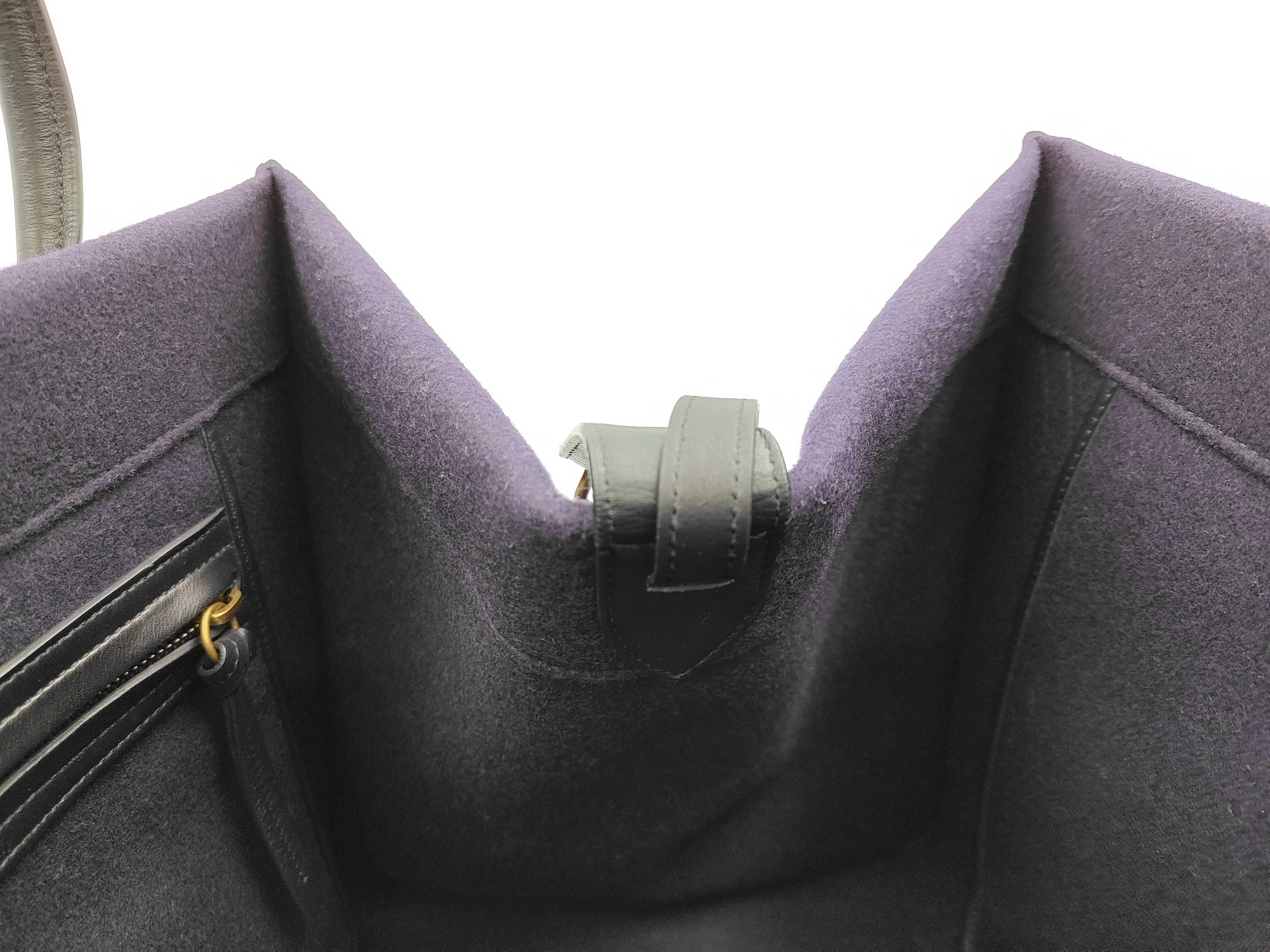 Luggage Phantom Felt Navy Tote Bag Handbag — view 8