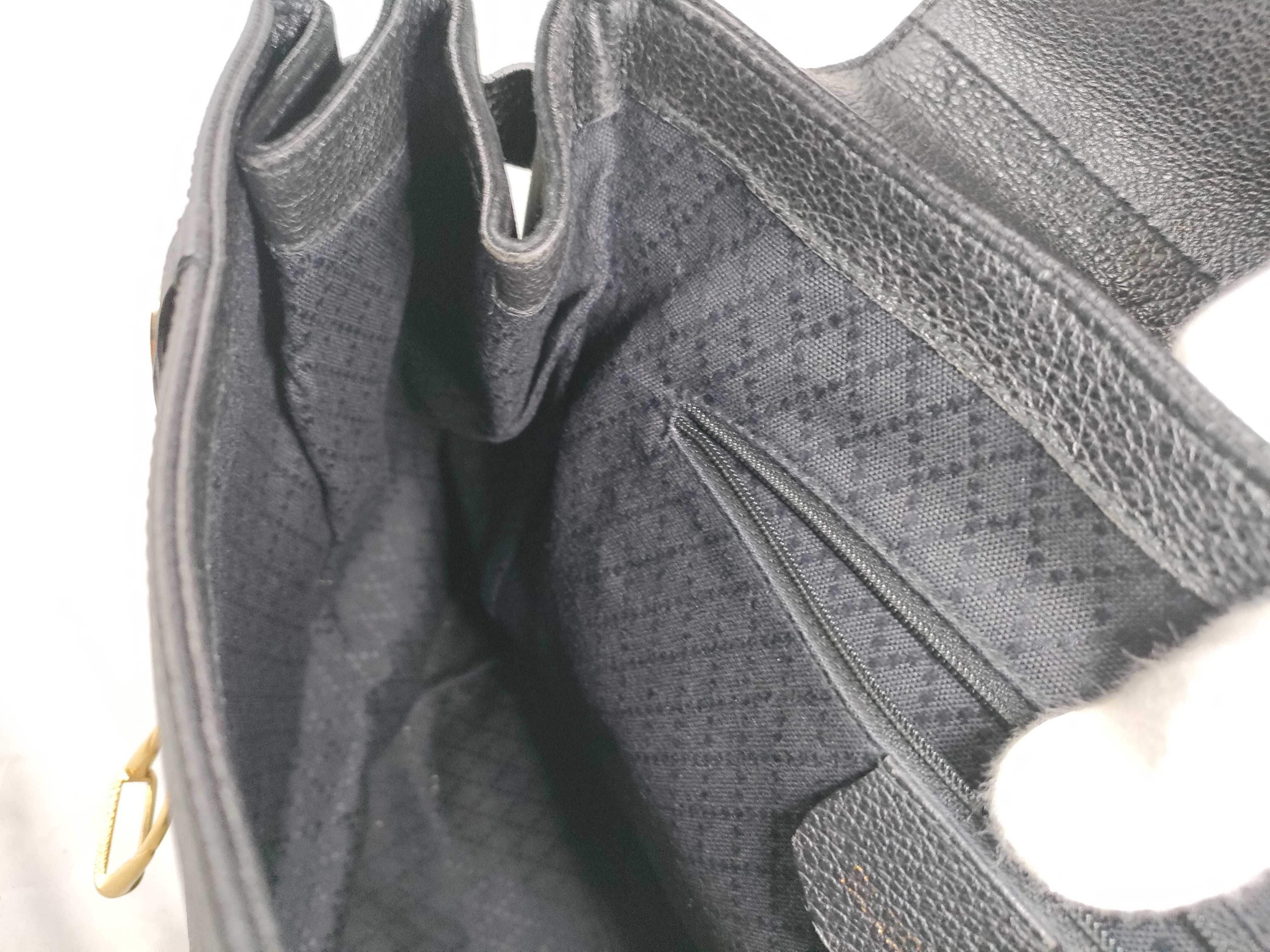 Backpack, Horsebit design, Suede Leather, Black. — view 11