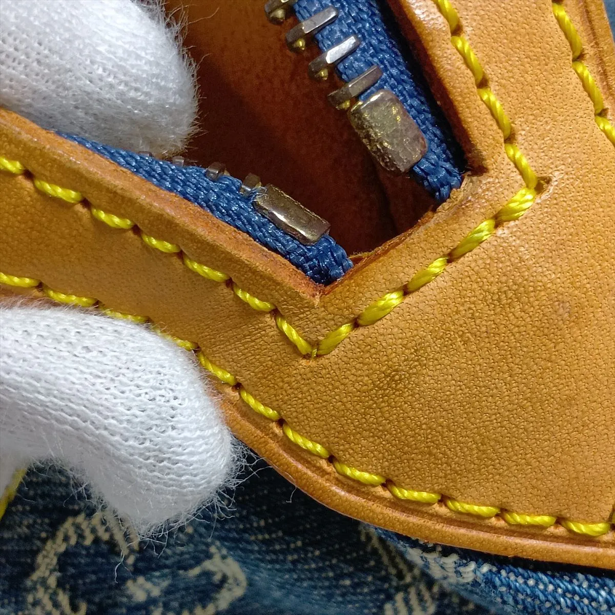 Monogram Denim Bum Bag M95347 SR1077 Blue — view 10
