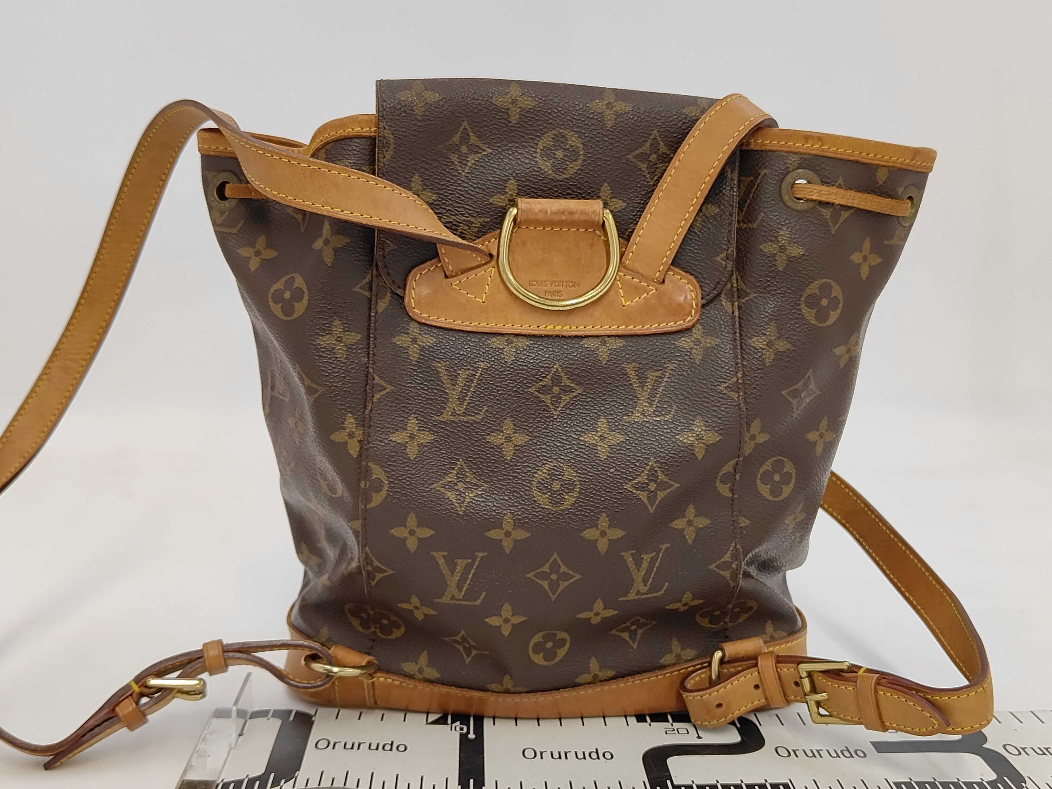 Monogram Louis Vuitton Monogram Montsouris MM SP1917 Backpack — view 2