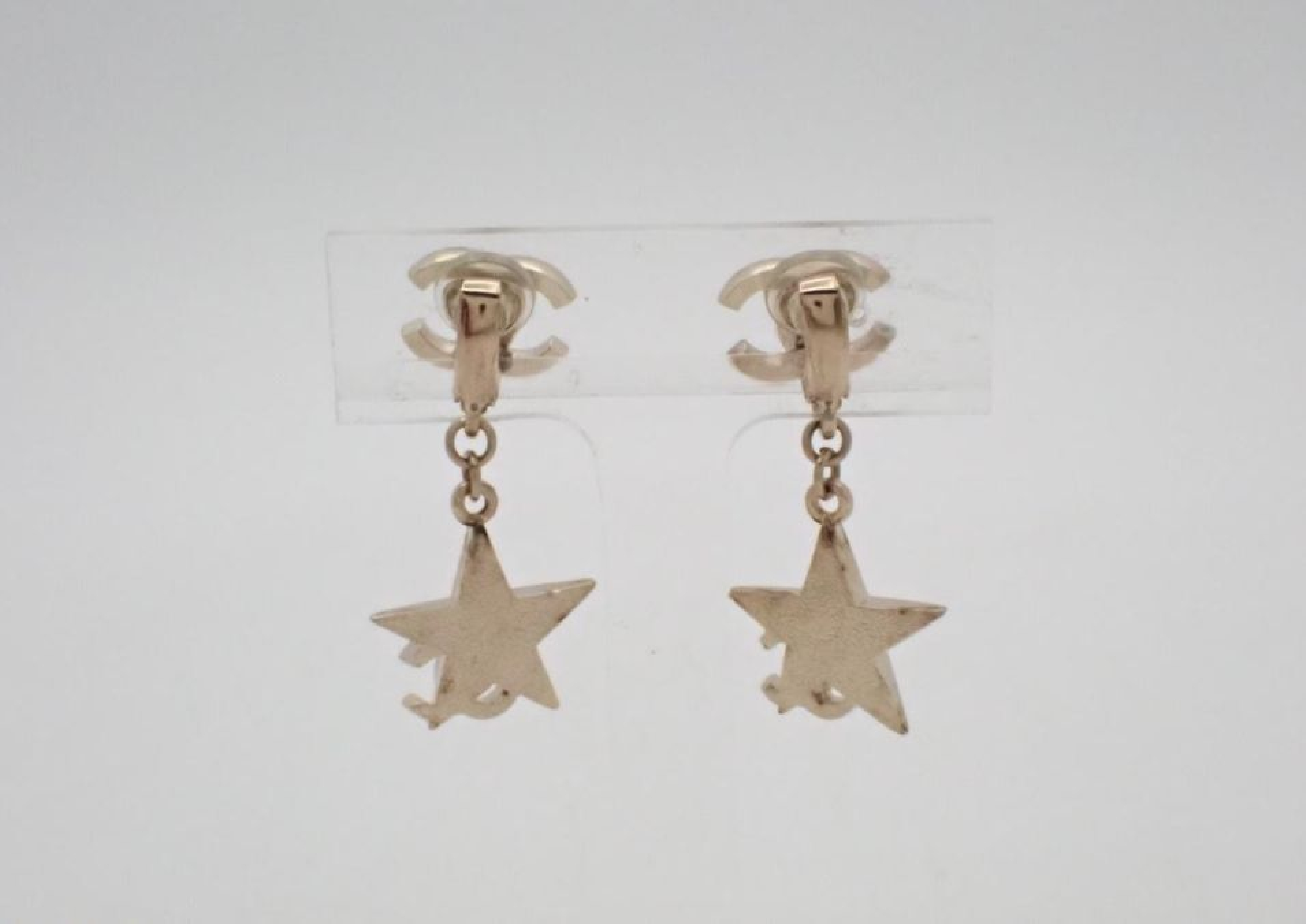 Coco Mark Star Earrings (with original packaging) 08P (with box) — view 2