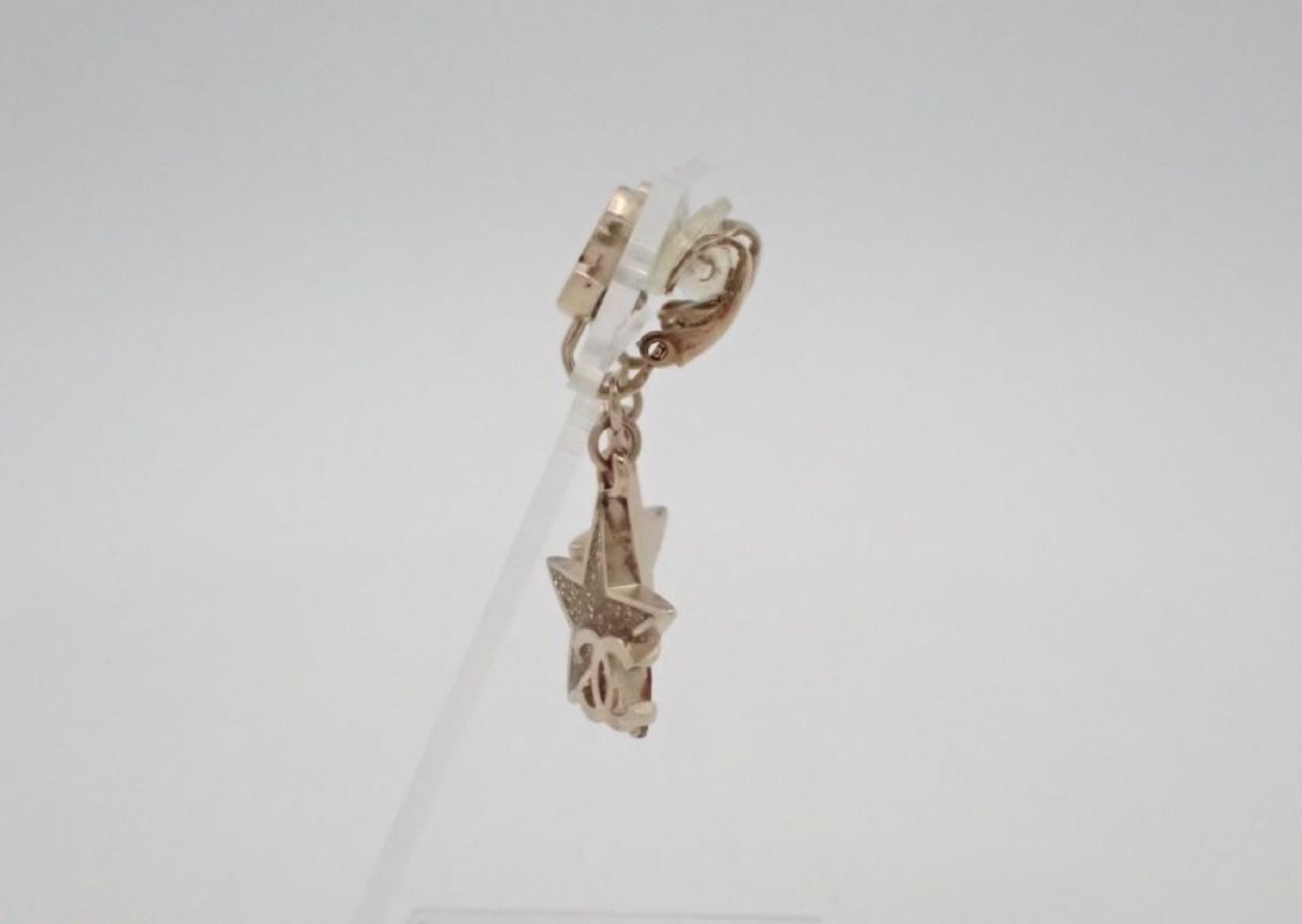 Coco Mark Star Earrings (with original packaging) 08P (with box) — view 3