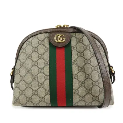 GG Supreme Small Ophidia Dome Shoulder Bag