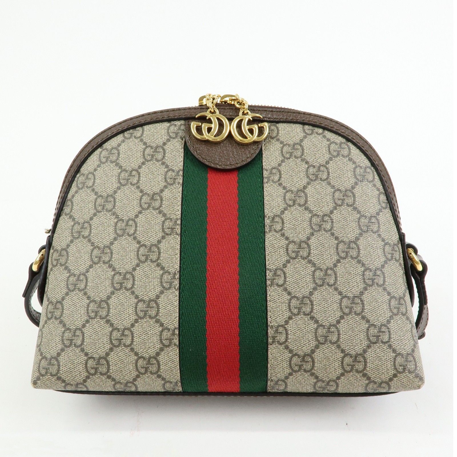 GG Supreme Small Ophidia Dome Shoulder Bag — view 2