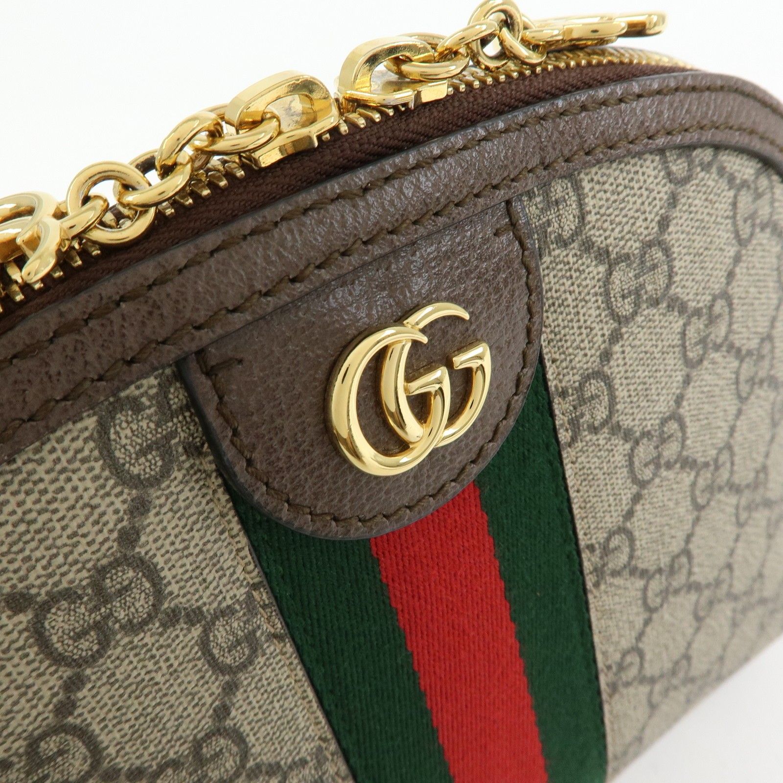 GG Supreme Small Ophidia Dome Shoulder Bag — view 16