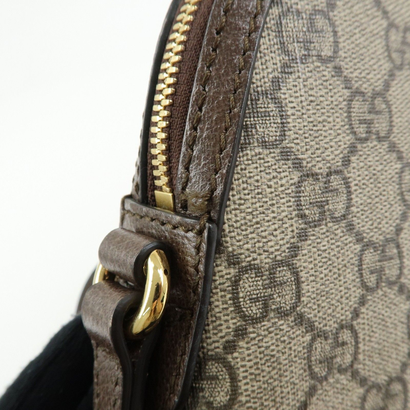 GG Supreme Small Ophidia Dome Shoulder Bag — view 17