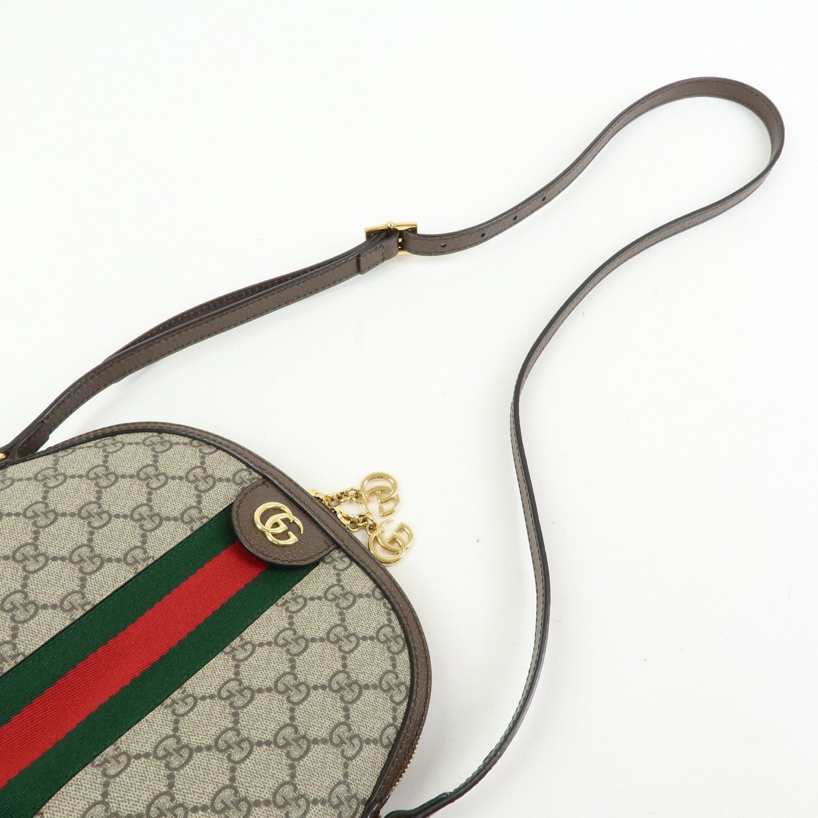 GG Supreme Small Ophidia Dome Shoulder Bag — view 6