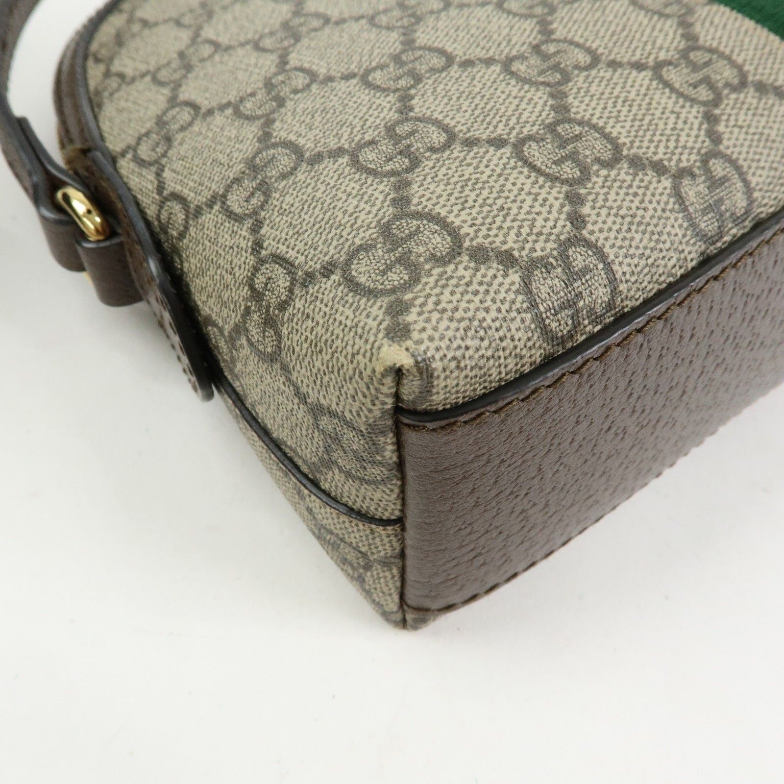GG Supreme Small Ophidia Dome Shoulder Bag — view 10