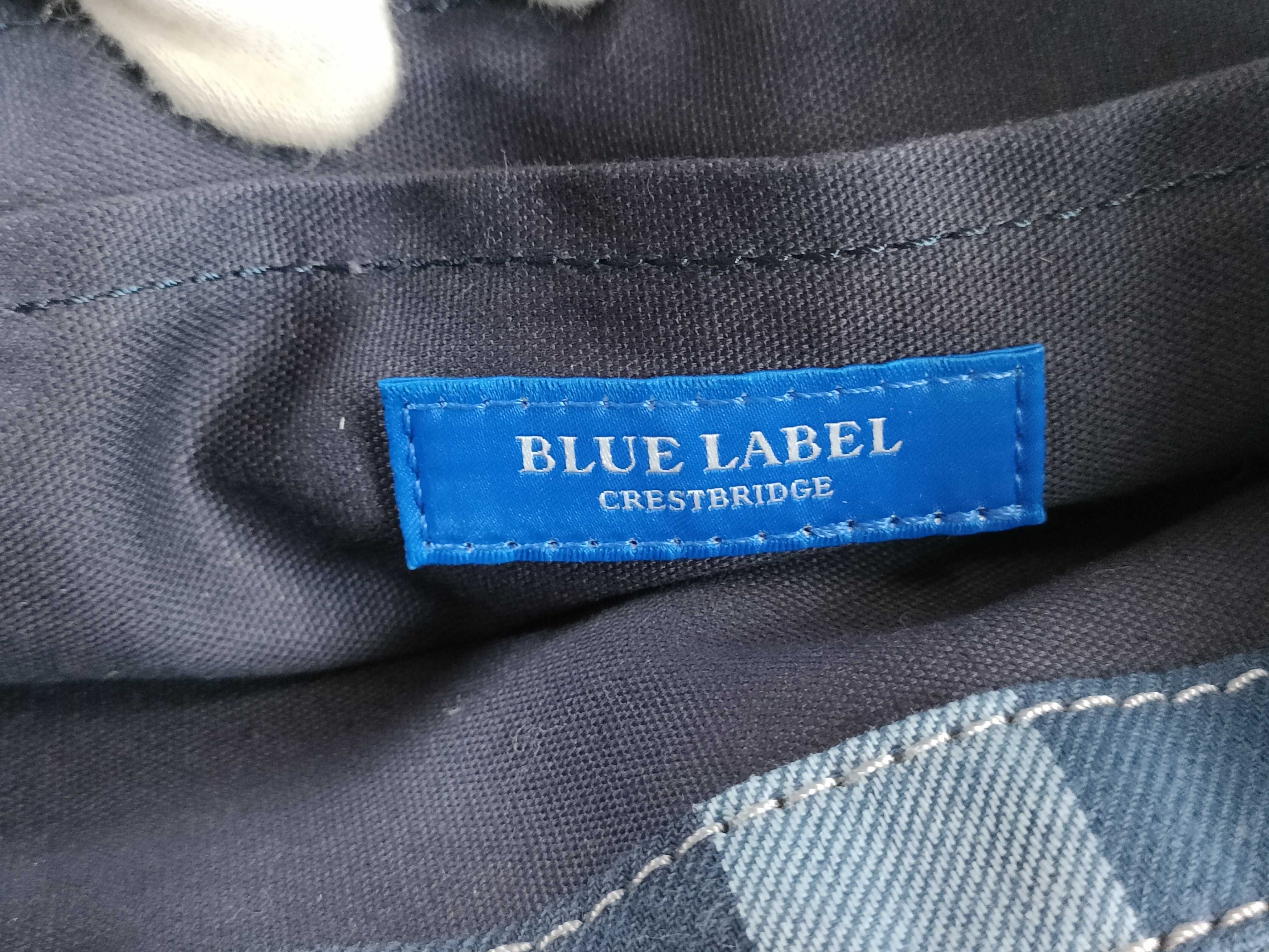 Blue Label Denim Nova Check 2-Way Shoulder Bag with Strap (Handbag) — view 12