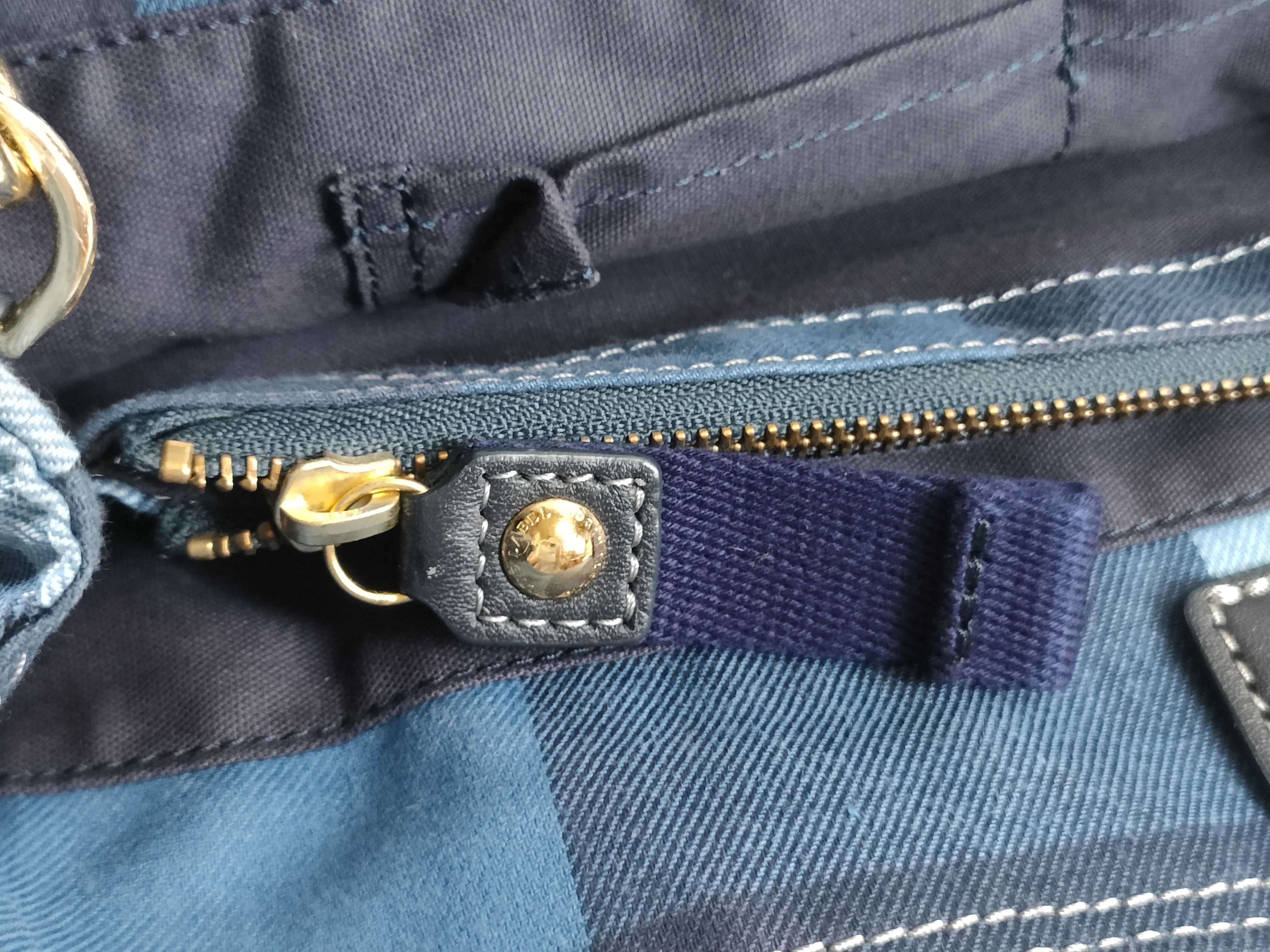 Blue Label Denim Nova Check 2-Way Shoulder Bag with Strap (Handbag) — view 13