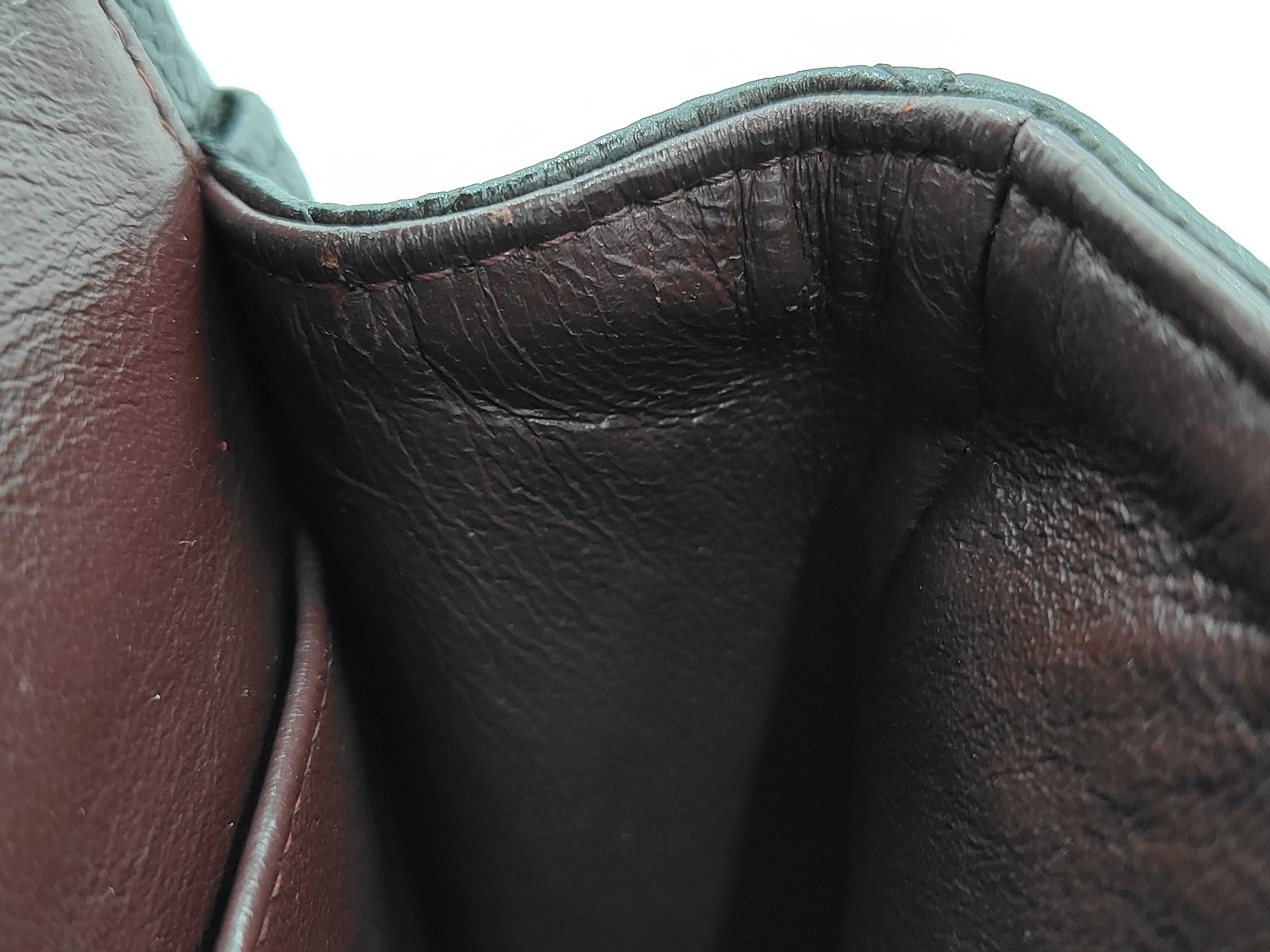 Caviar Skin Matelassé 25 Double Flap Shoulder Bag — view 9