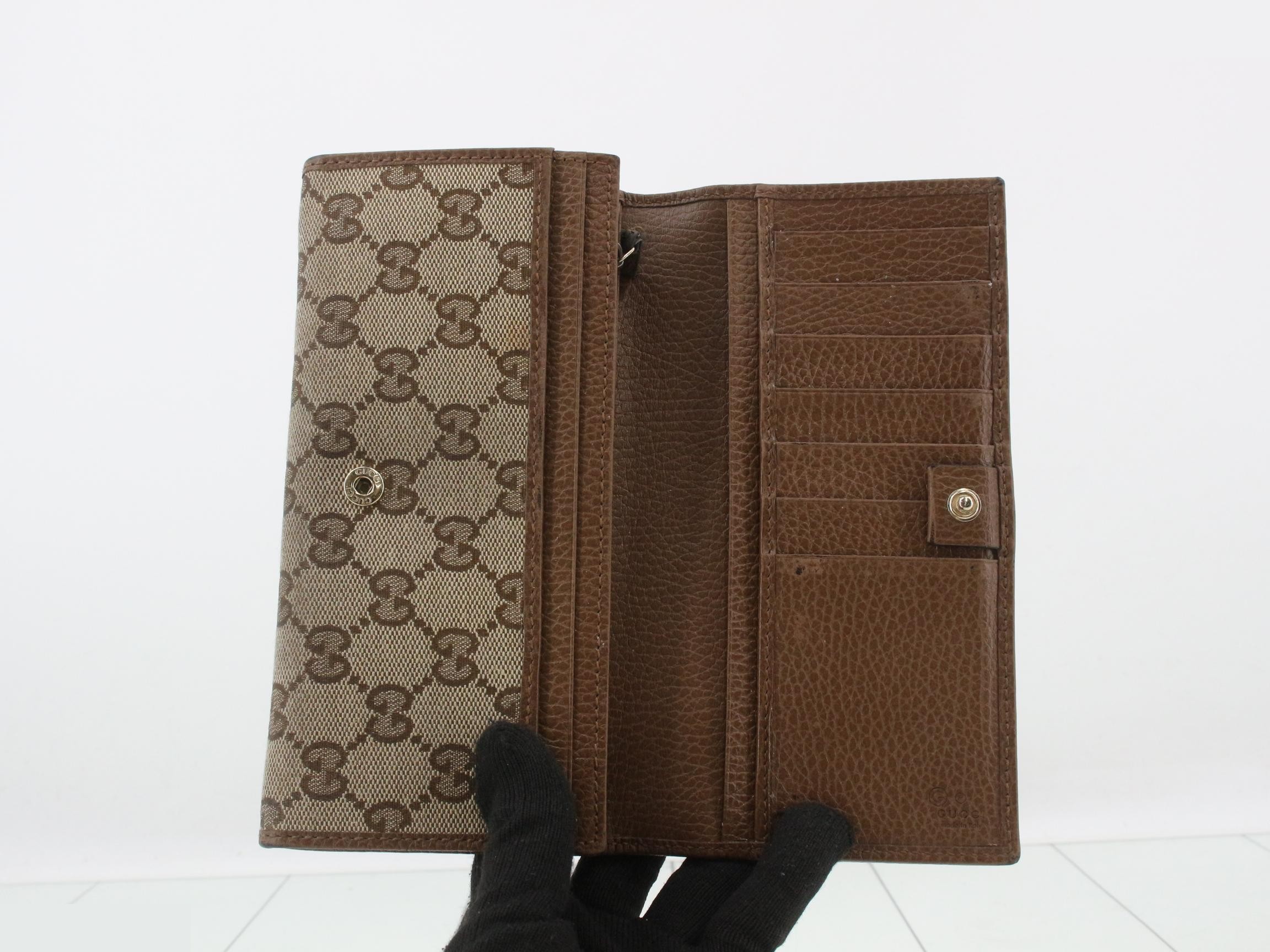 GG Canvas Wallet 346058-0416 (Accessories not included) — view 4