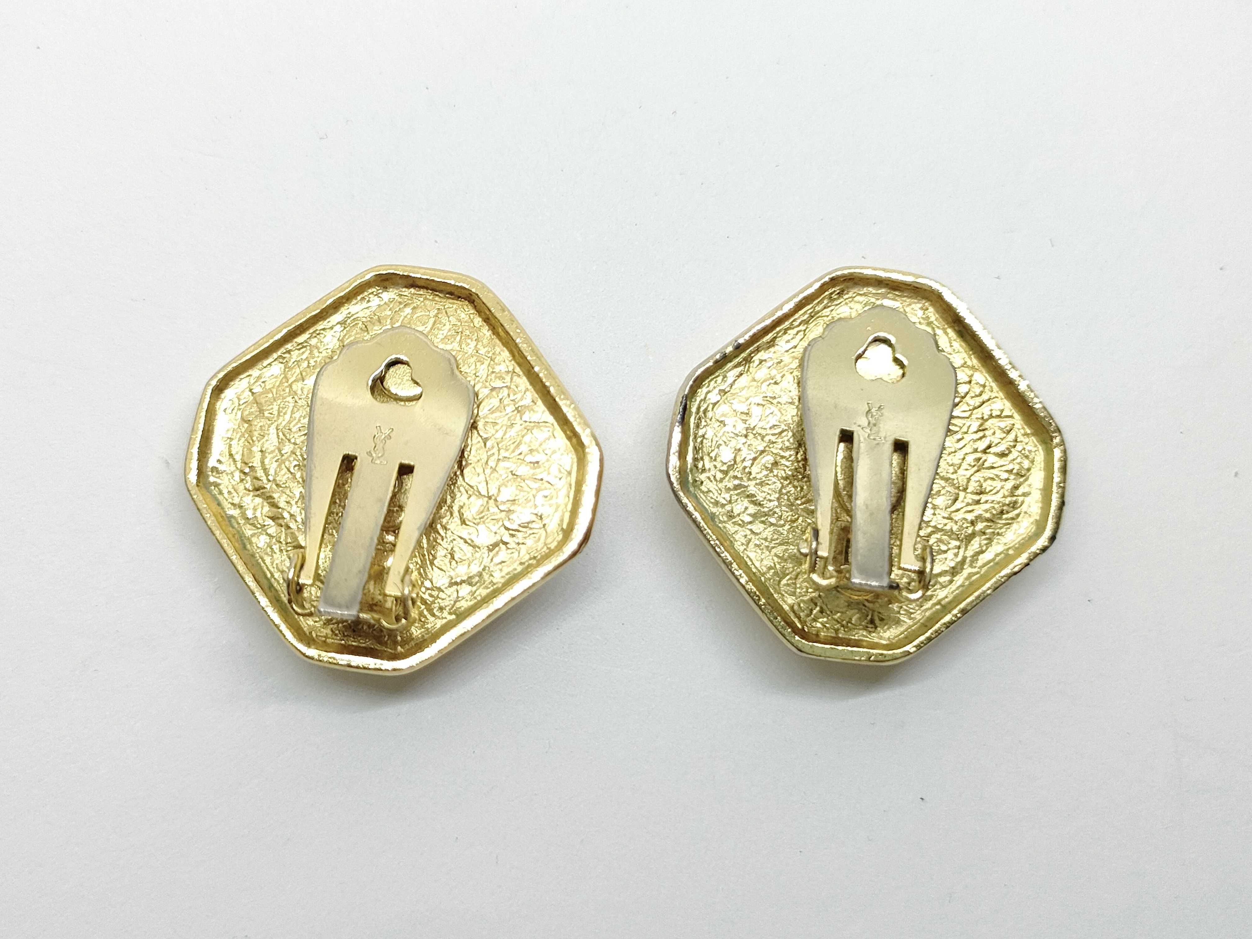 logo earrings, 22.6g. — view 4