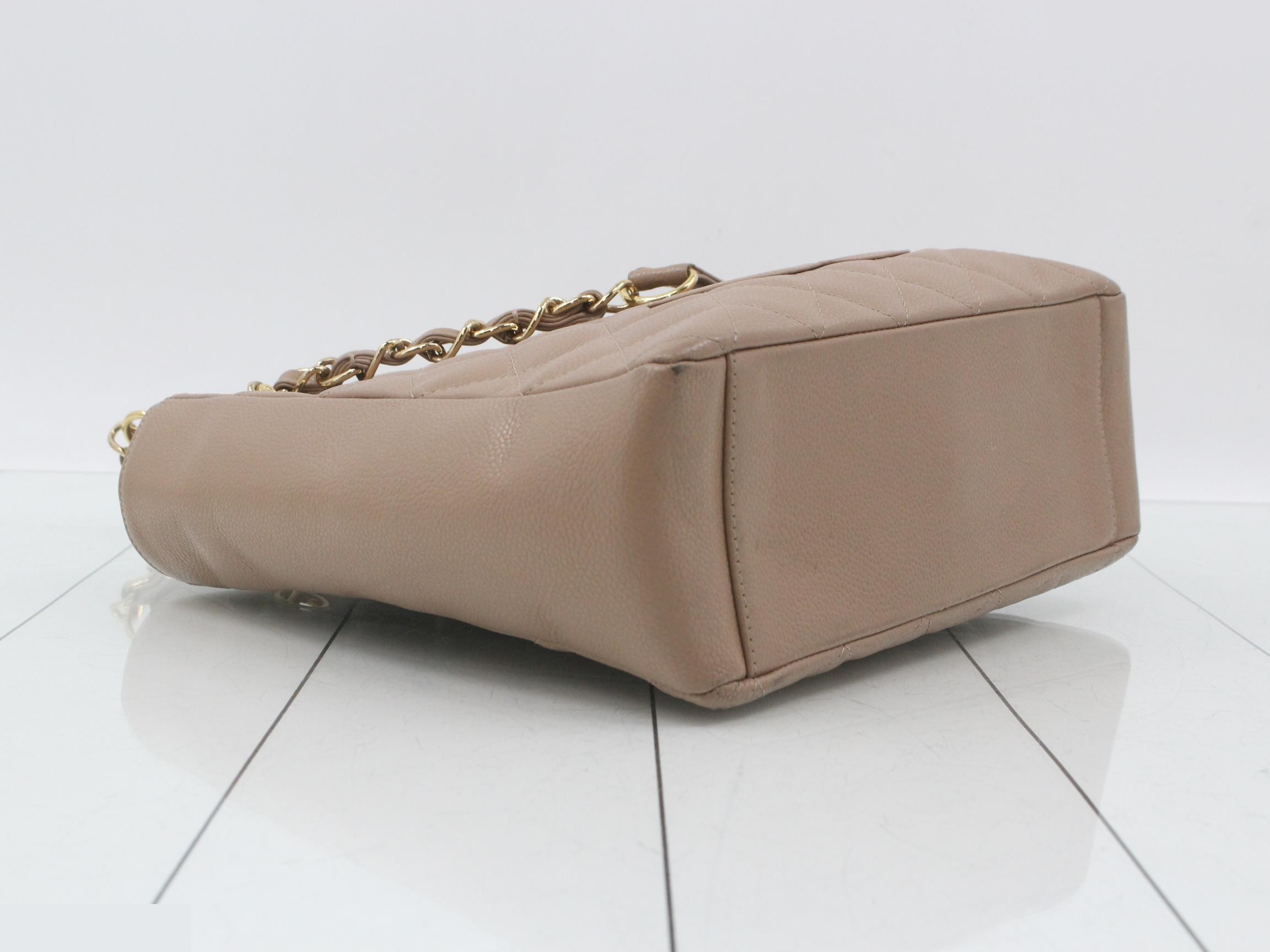 PST Caviar Skin Chain Tote Bag — view 5