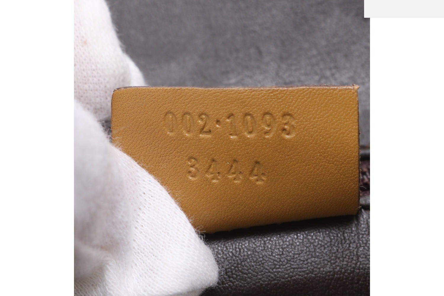 GG Canvas Sherry Line 002 1093 Leather Tote Bag — view 9