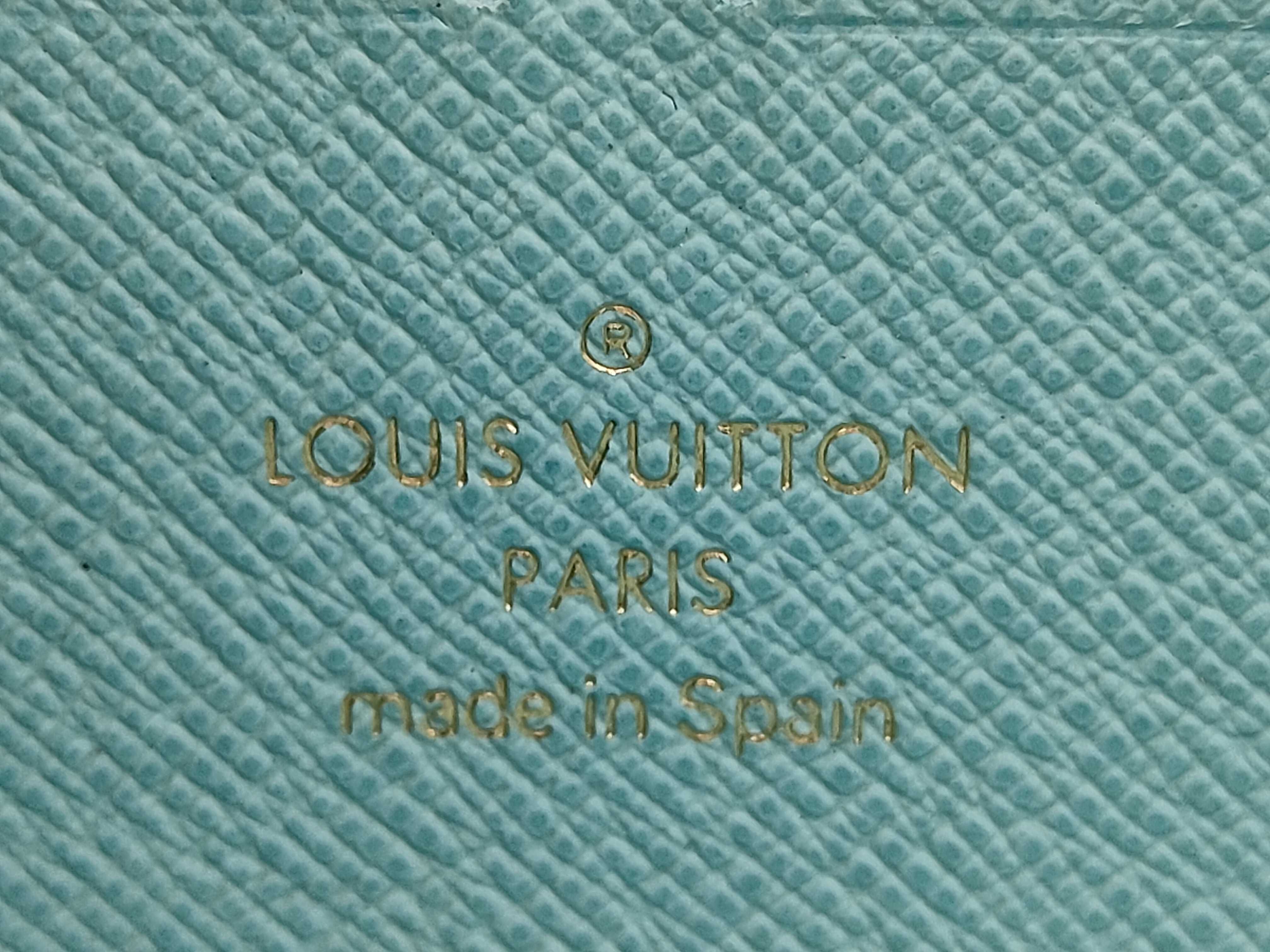 Illustré Zippy Wallet Turquoise M60292 Wallet — view 10