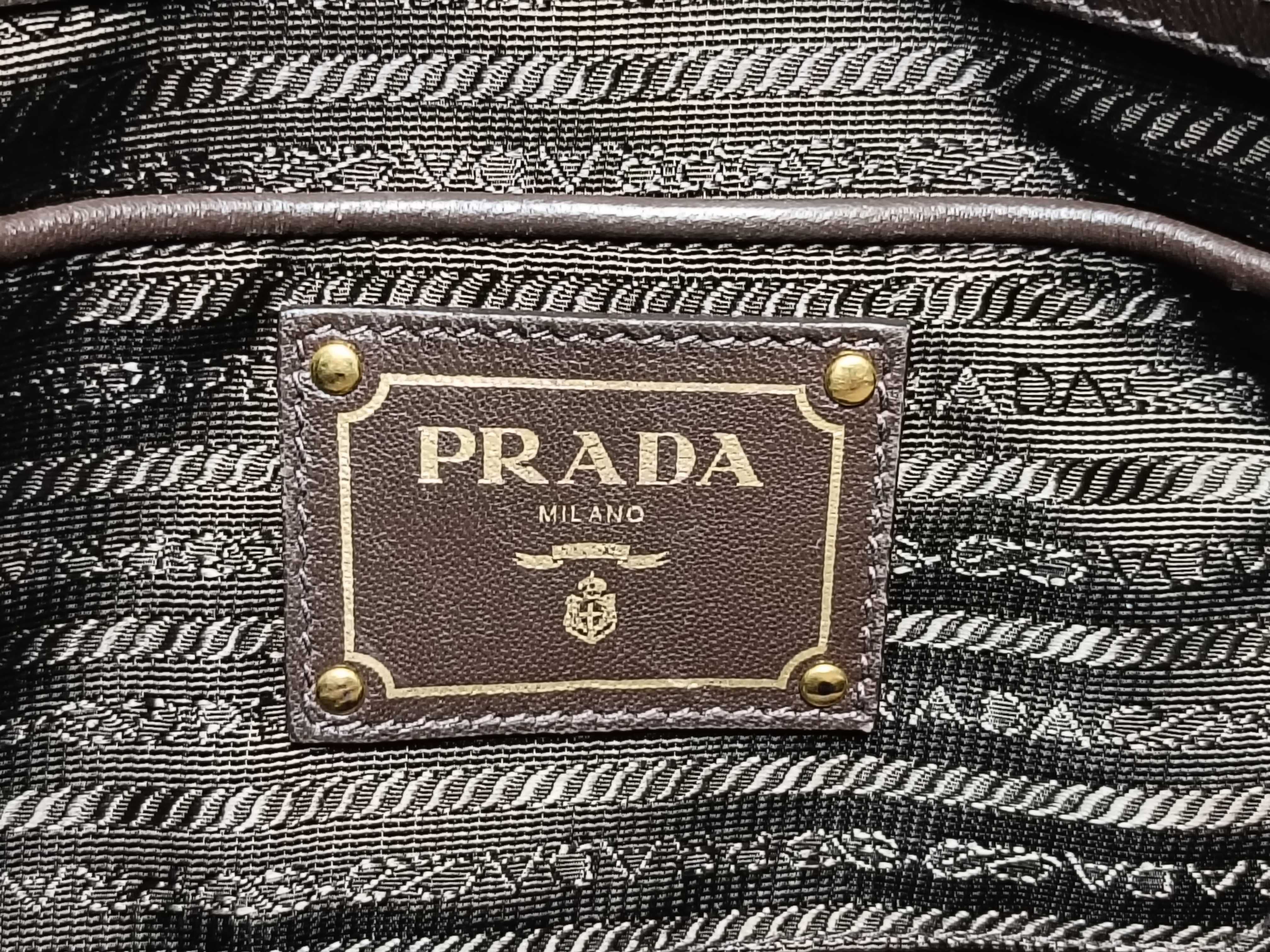 Nylon Handbag, Khaki/Green — view 13