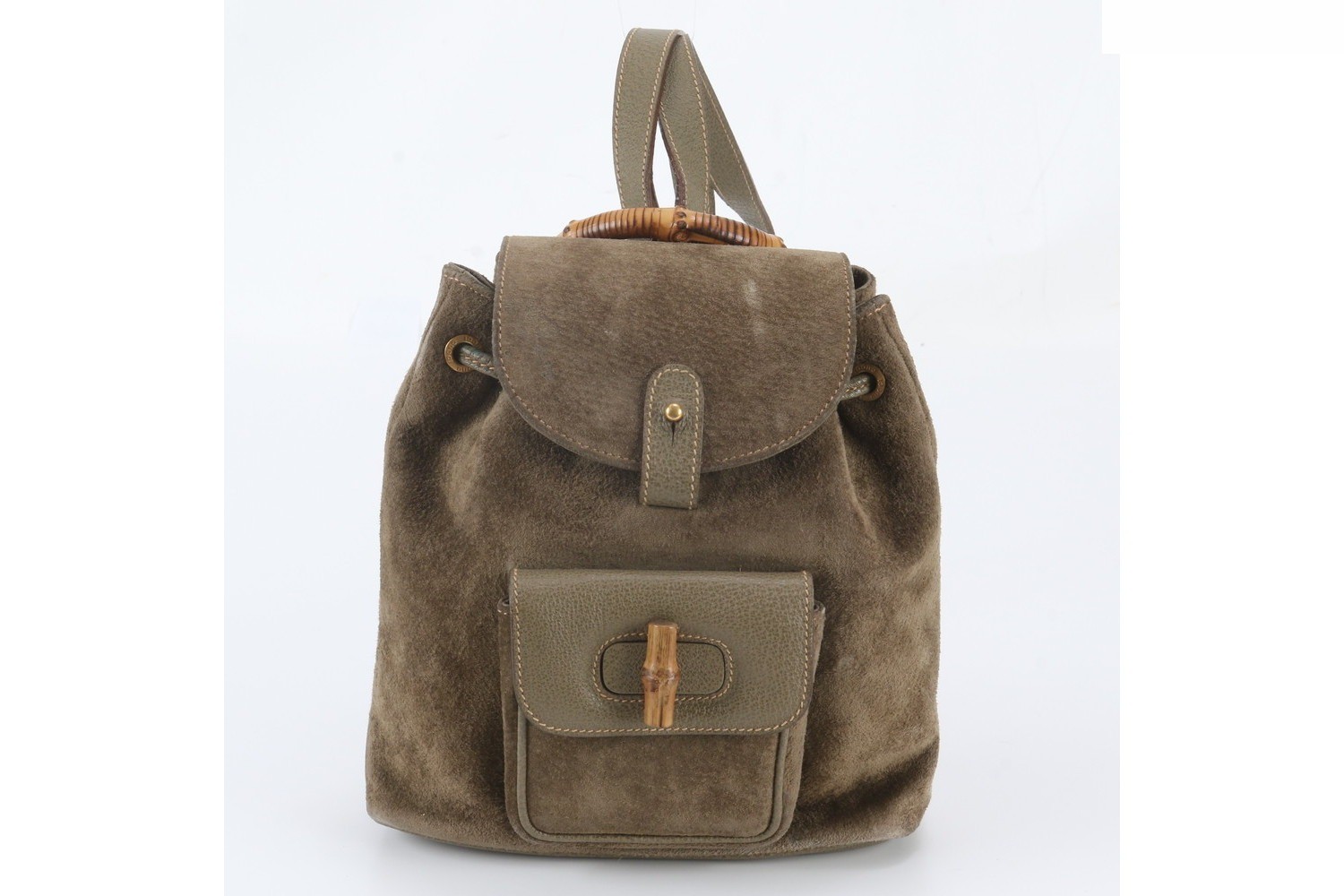 Bamboo 003 2058 0030 Leather Backpack — view 2