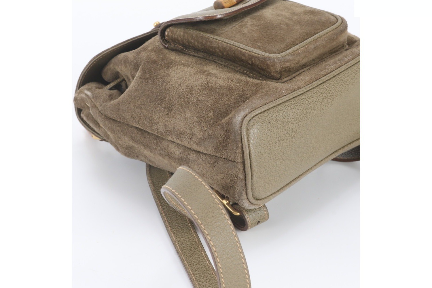 Bamboo 003 2058 0030 Leather Backpack — view 6