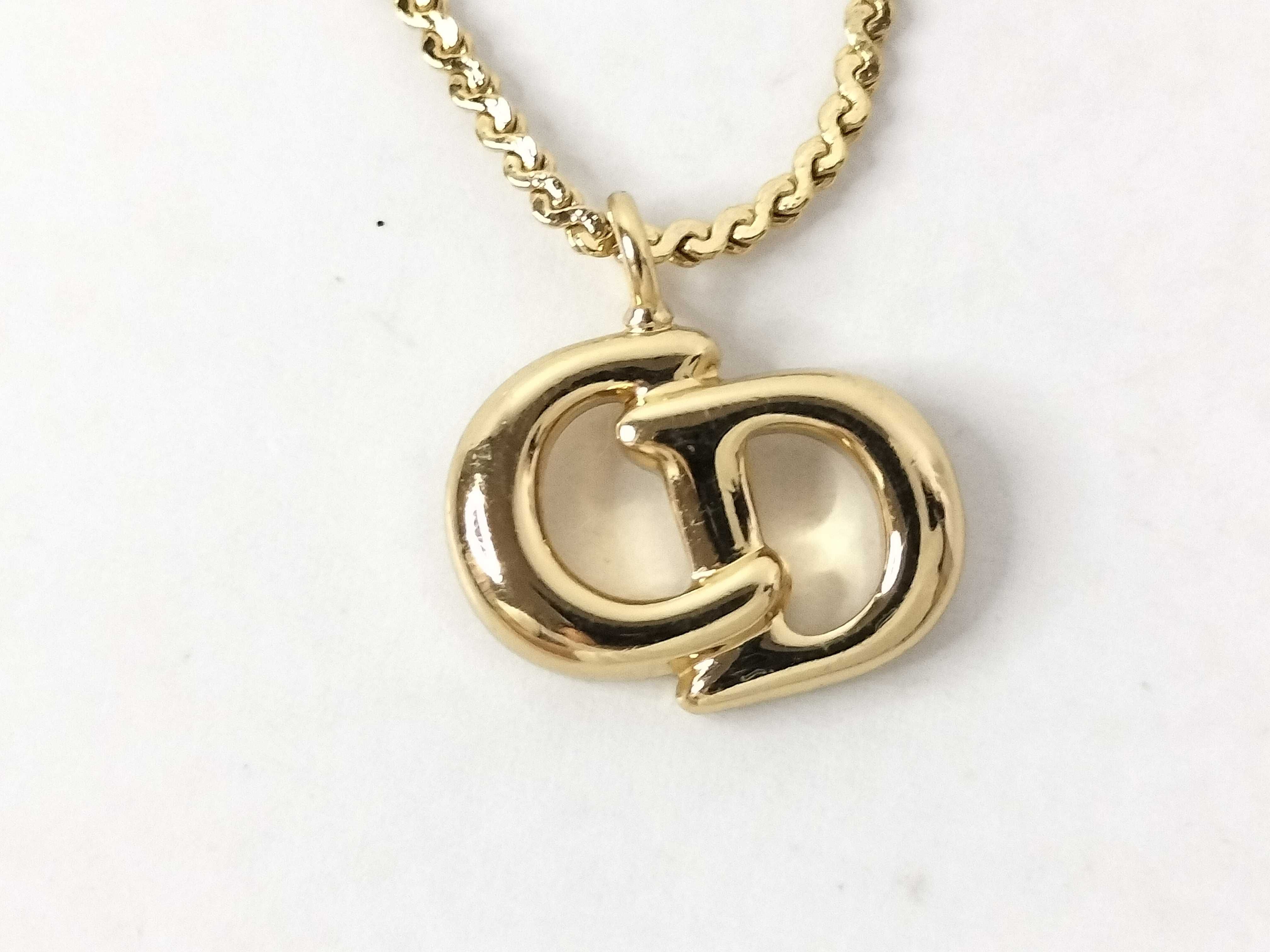 Gold Logo Necklace — view 2