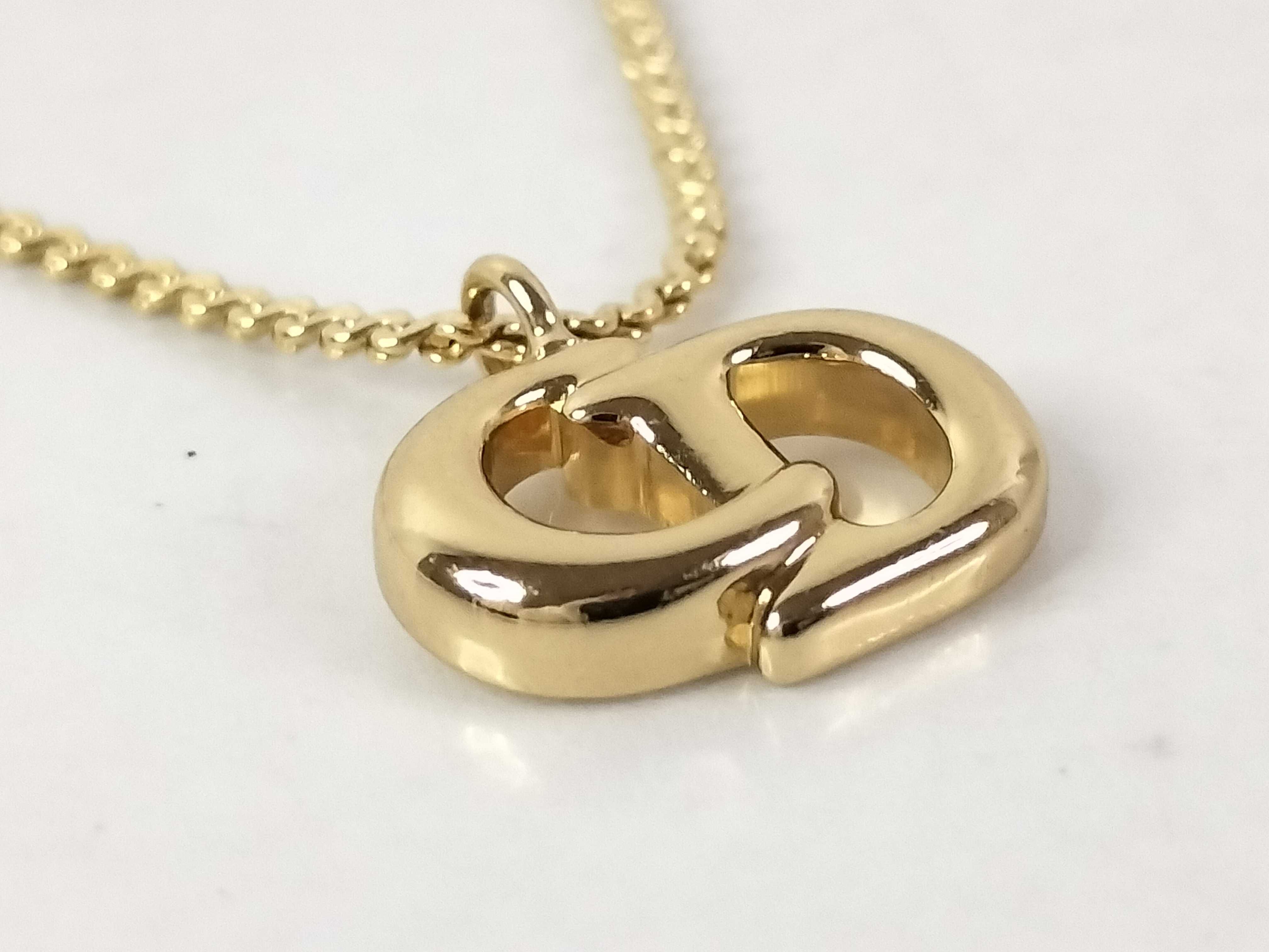 Gold Logo Necklace — view 3