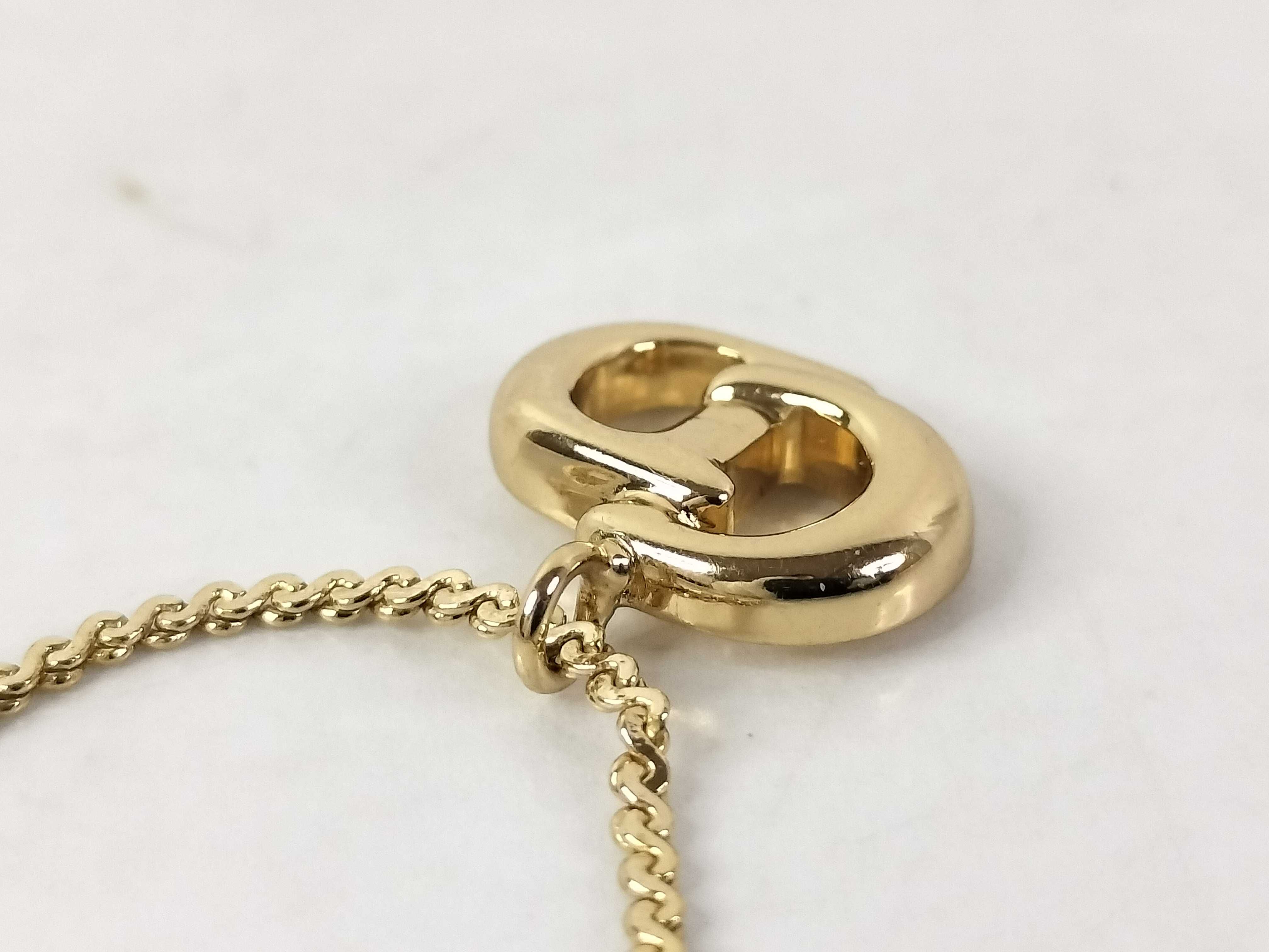 Gold Logo Necklace — view 4