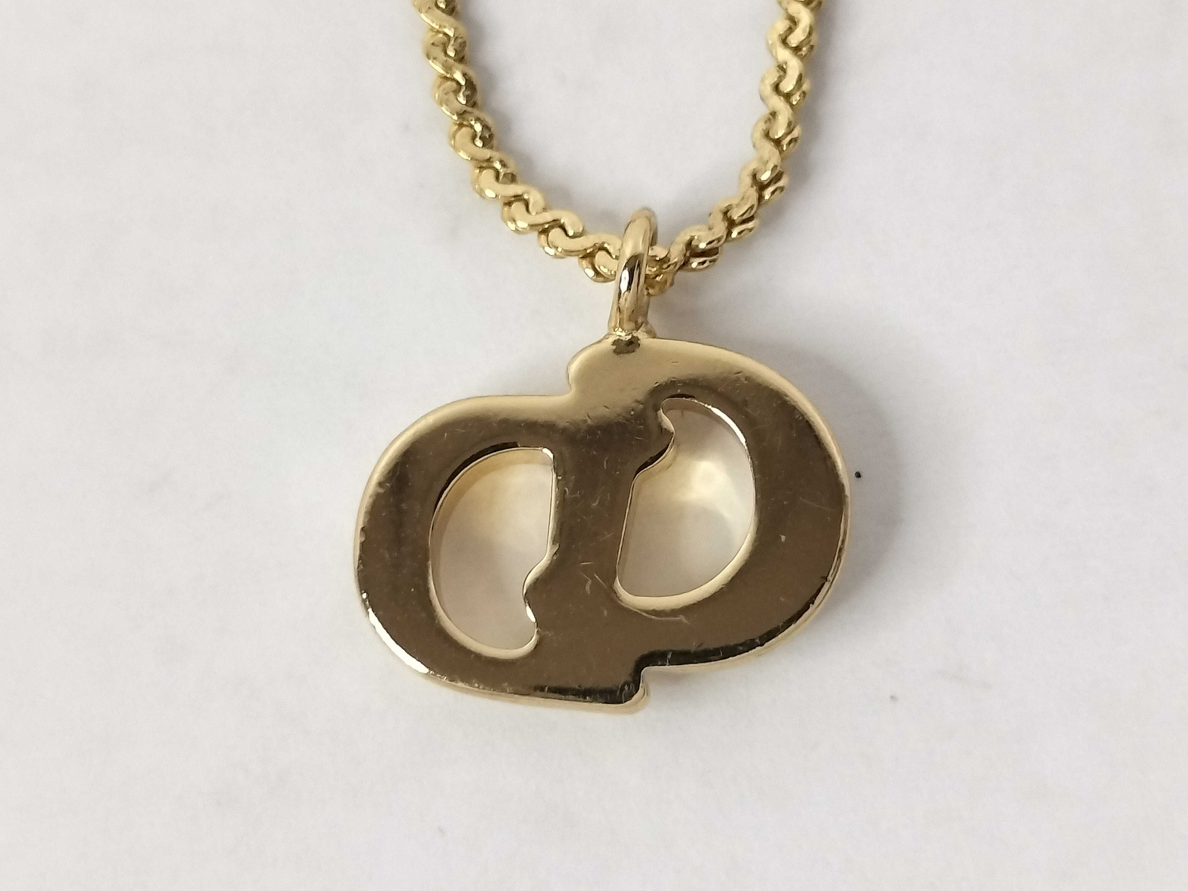 Gold Logo Necklace — view 5