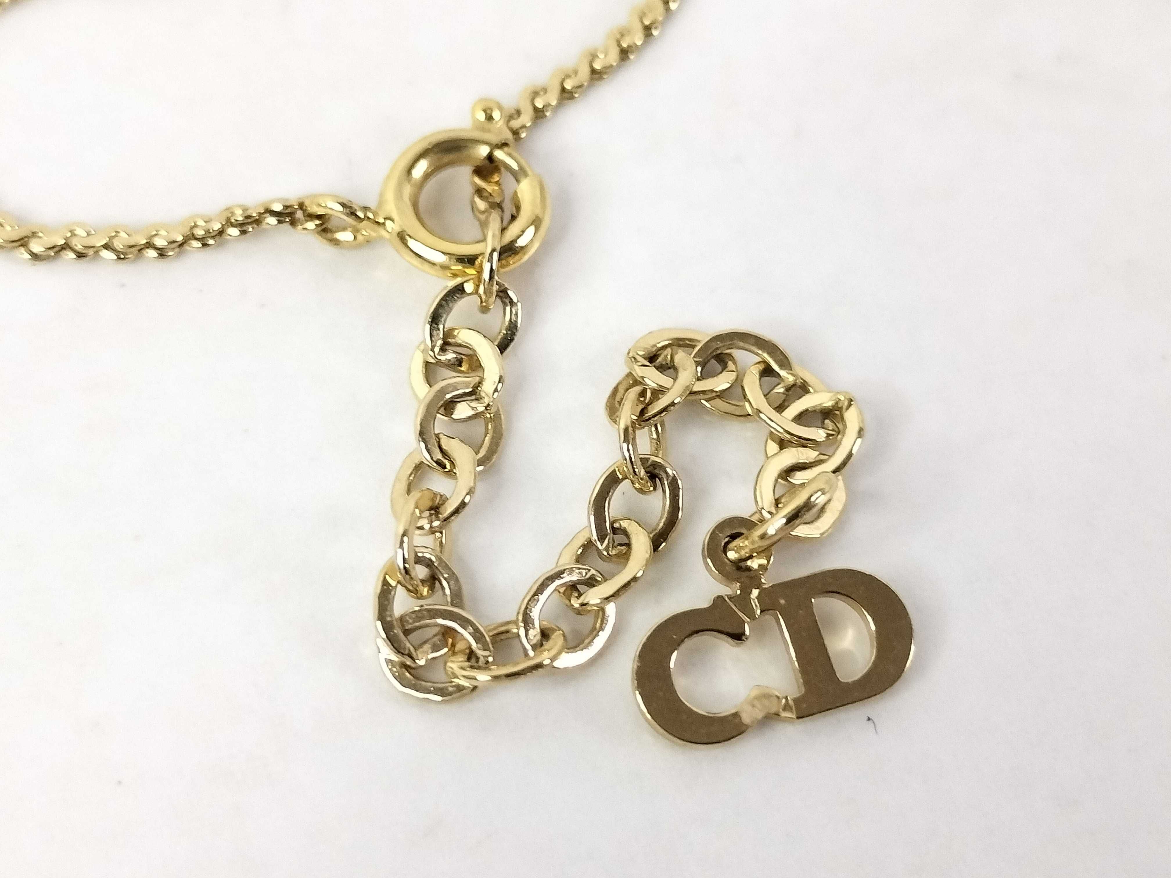 Gold Logo Necklace — view 9