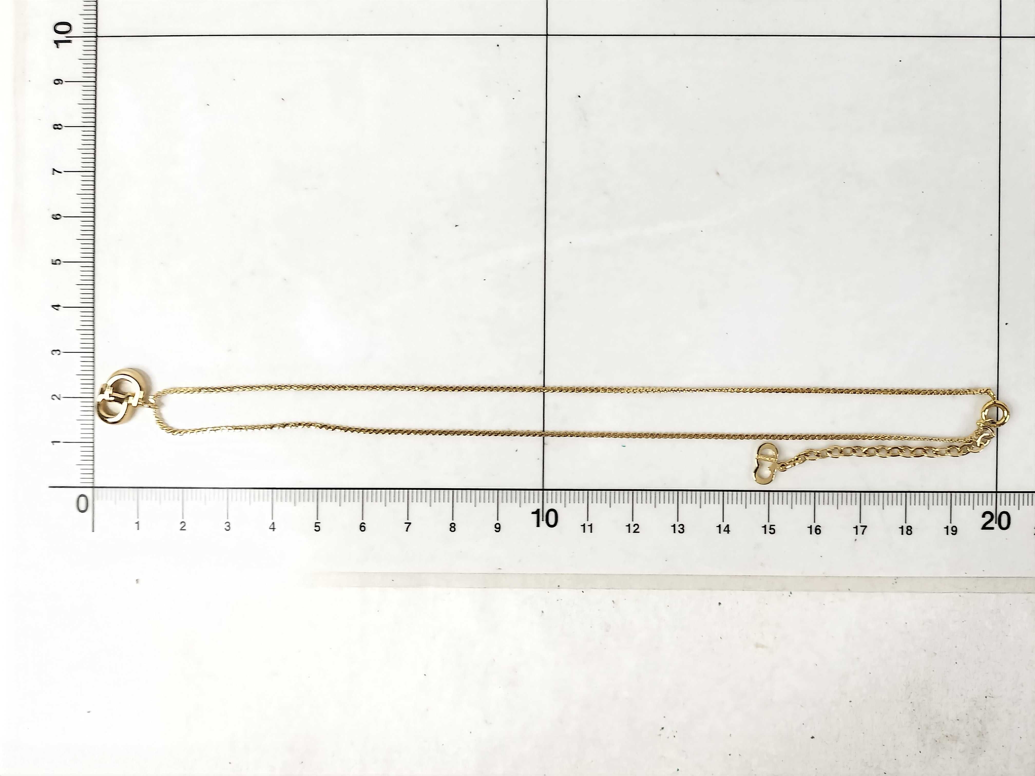 Gold Logo Necklace — view 10