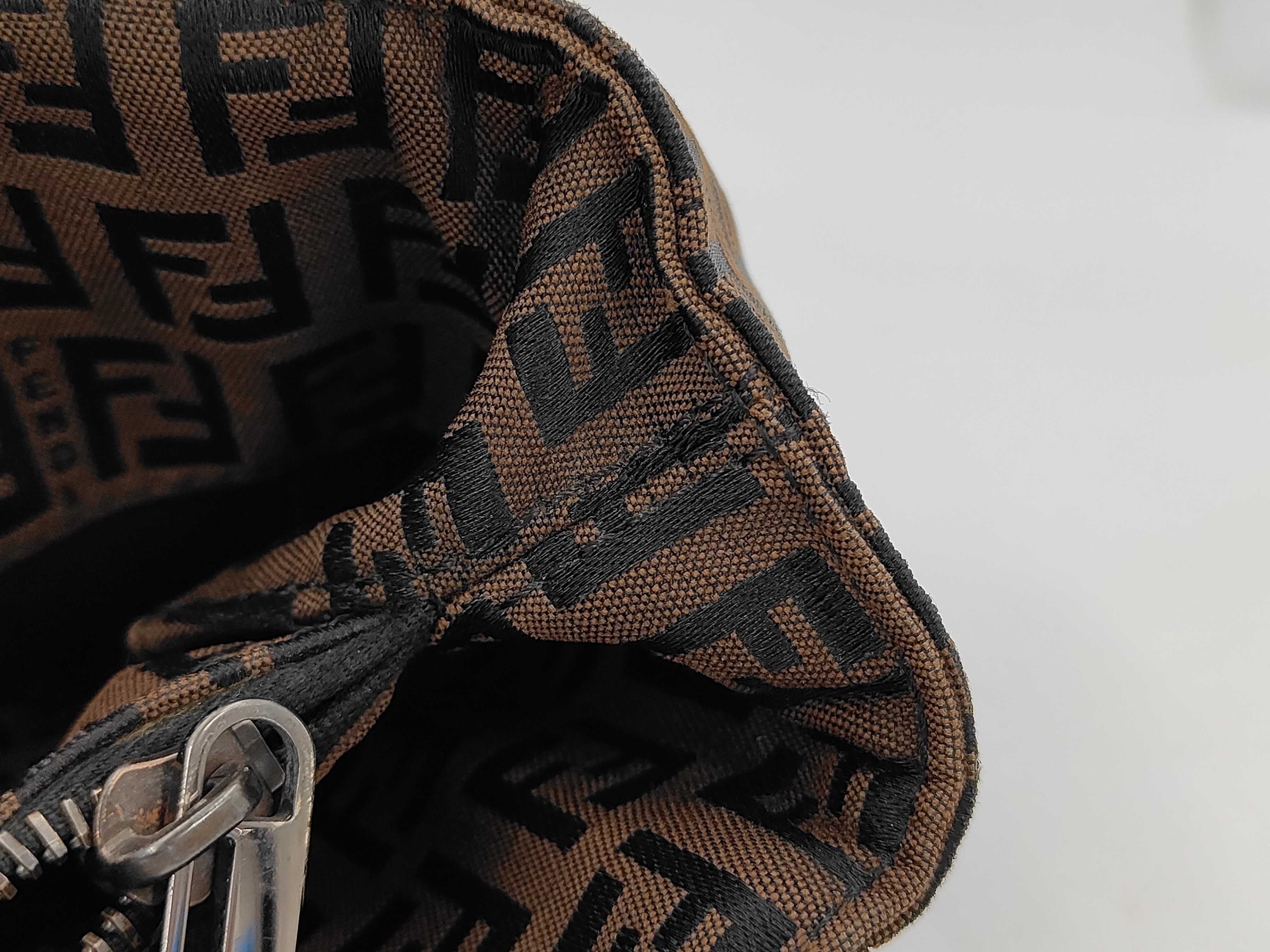 Zucca pattern Fendi Zucchino handbag tote bag — view 11