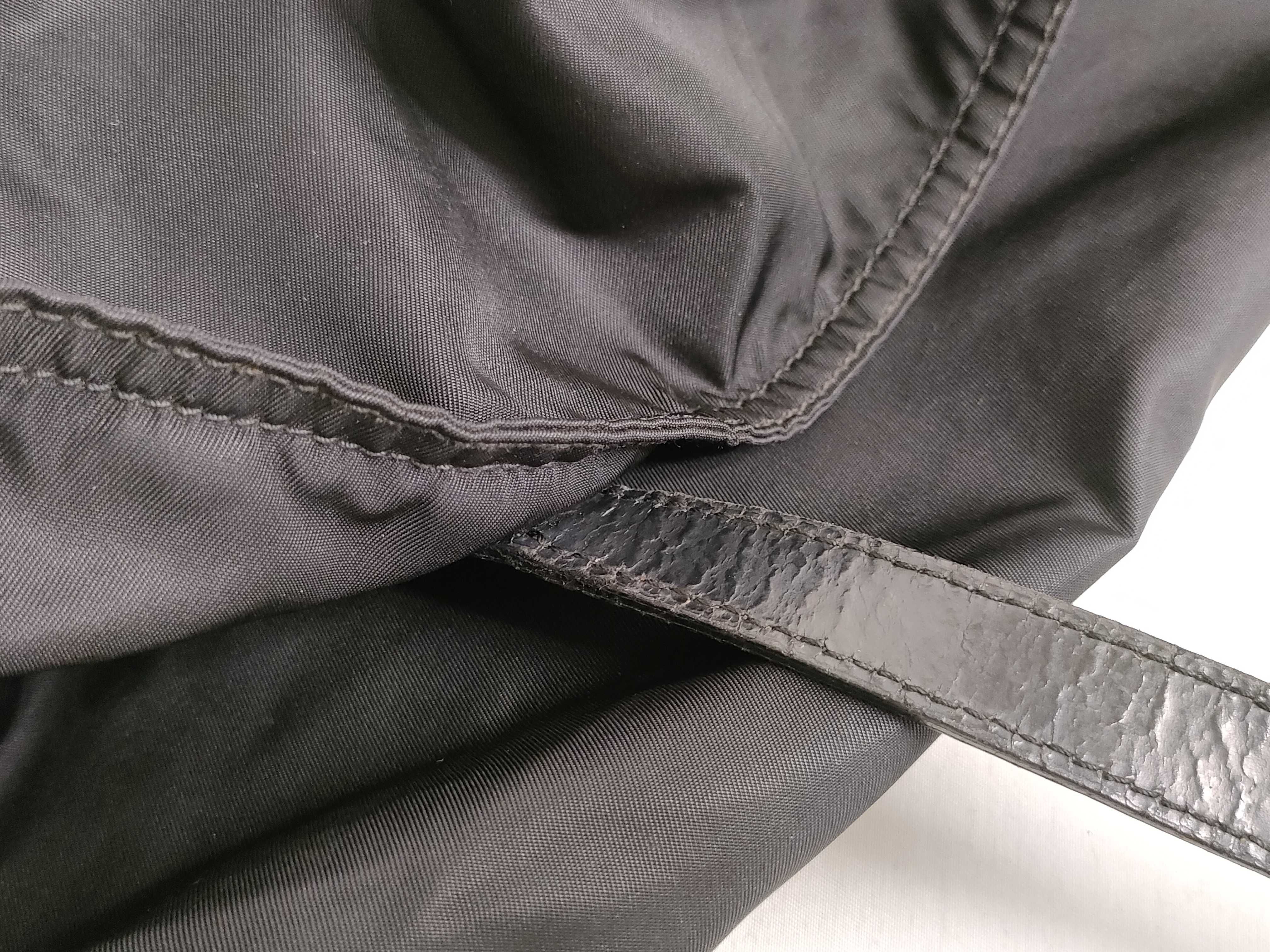 Nylon Shoulder Bag, Chestnut Triangle Logo, Prada Shoulder Bag — view 14