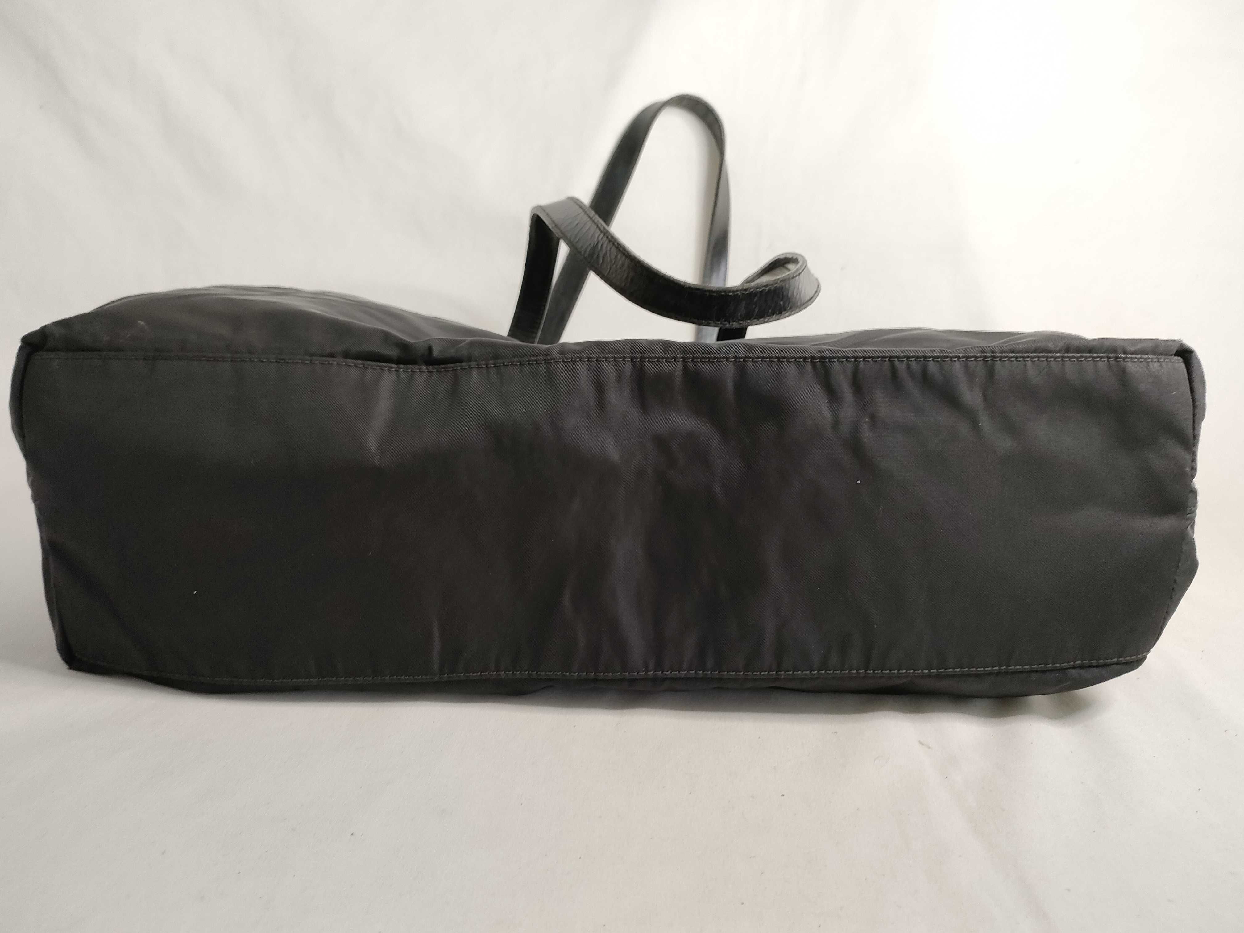 Nylon Shoulder Bag, Chestnut Triangle Logo, Prada Shoulder Bag — view 7