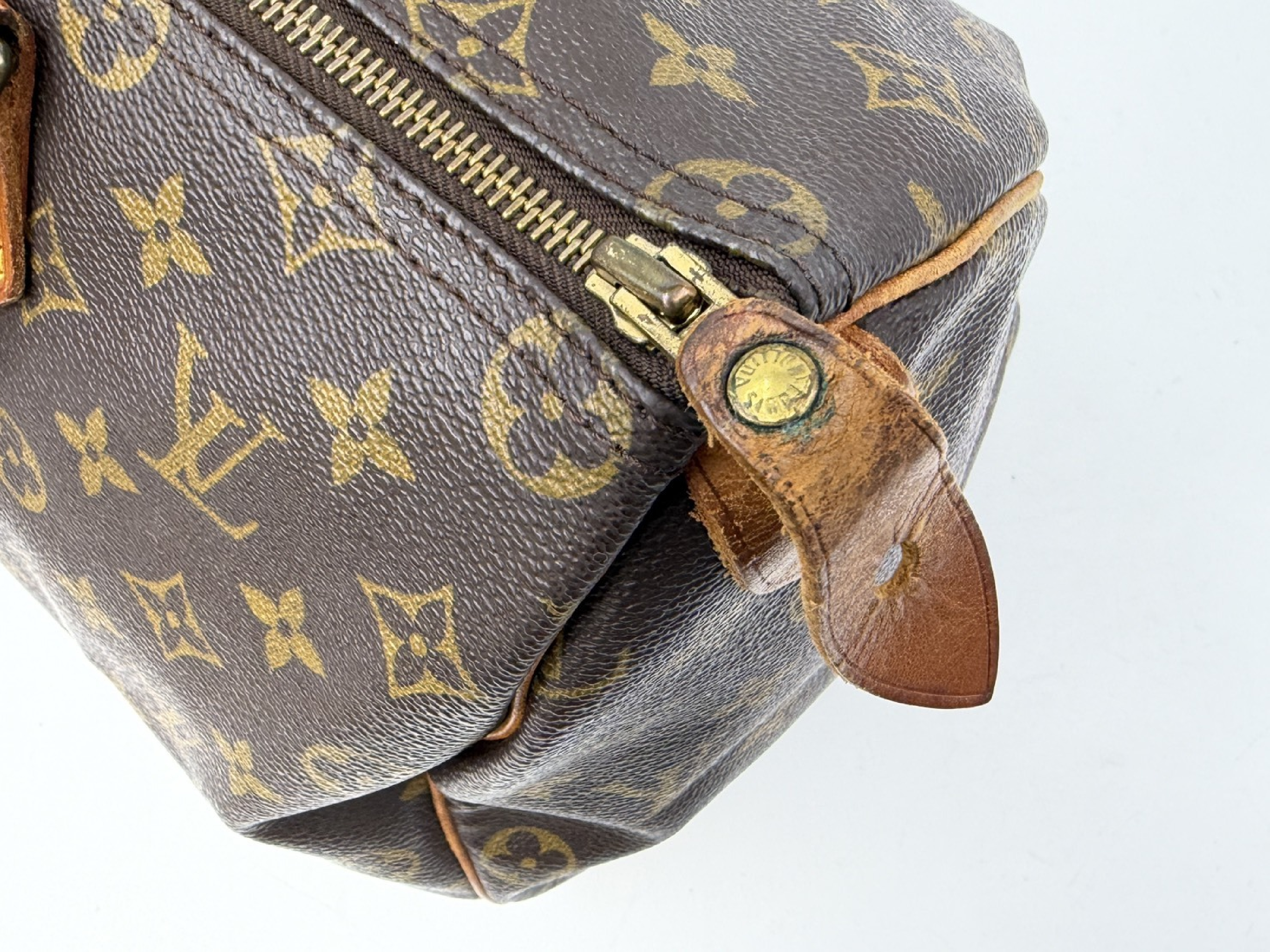 Monogram Speedy 35 M41524 VL884 Boston Bag Handbag — view 9