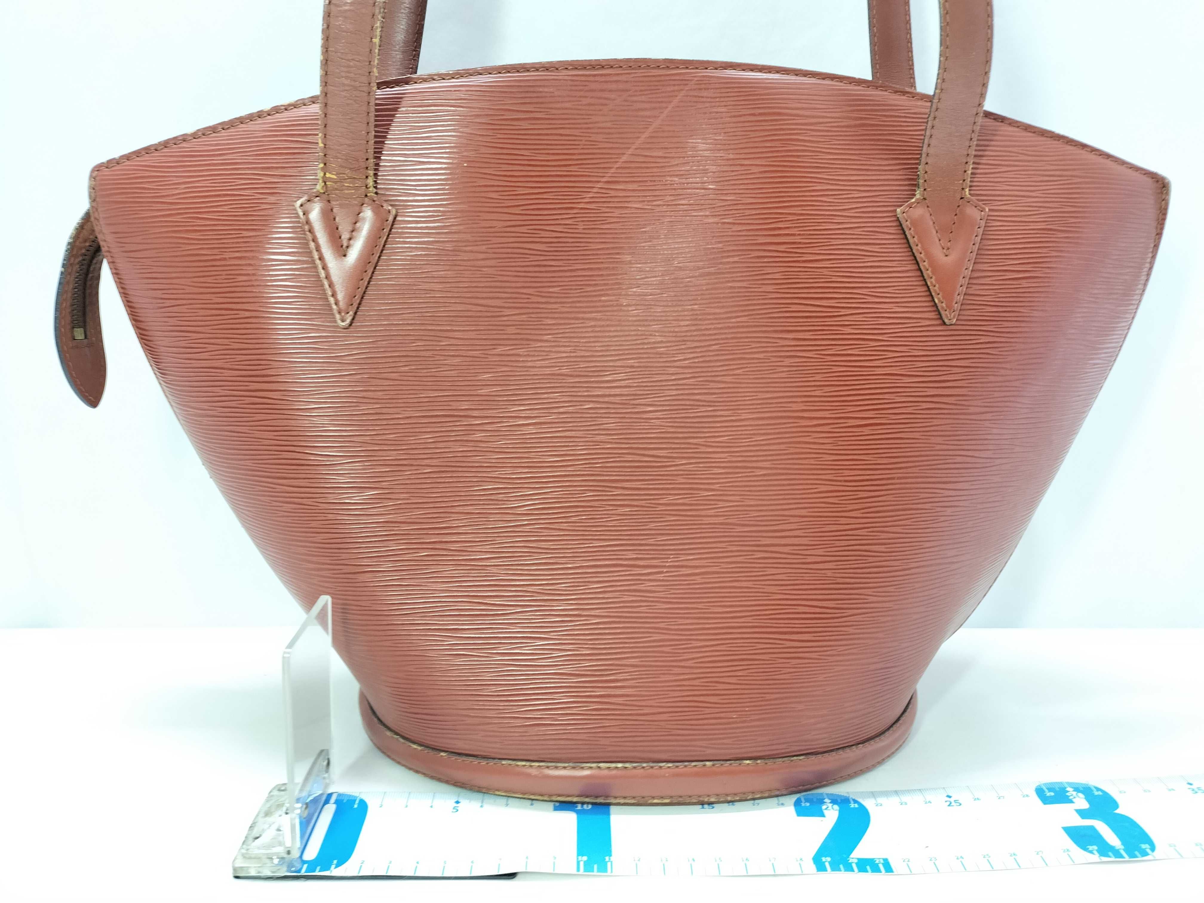 Epi Saint Jacques Shopping M52263 Shoulder Bag Tote Bag — view 2