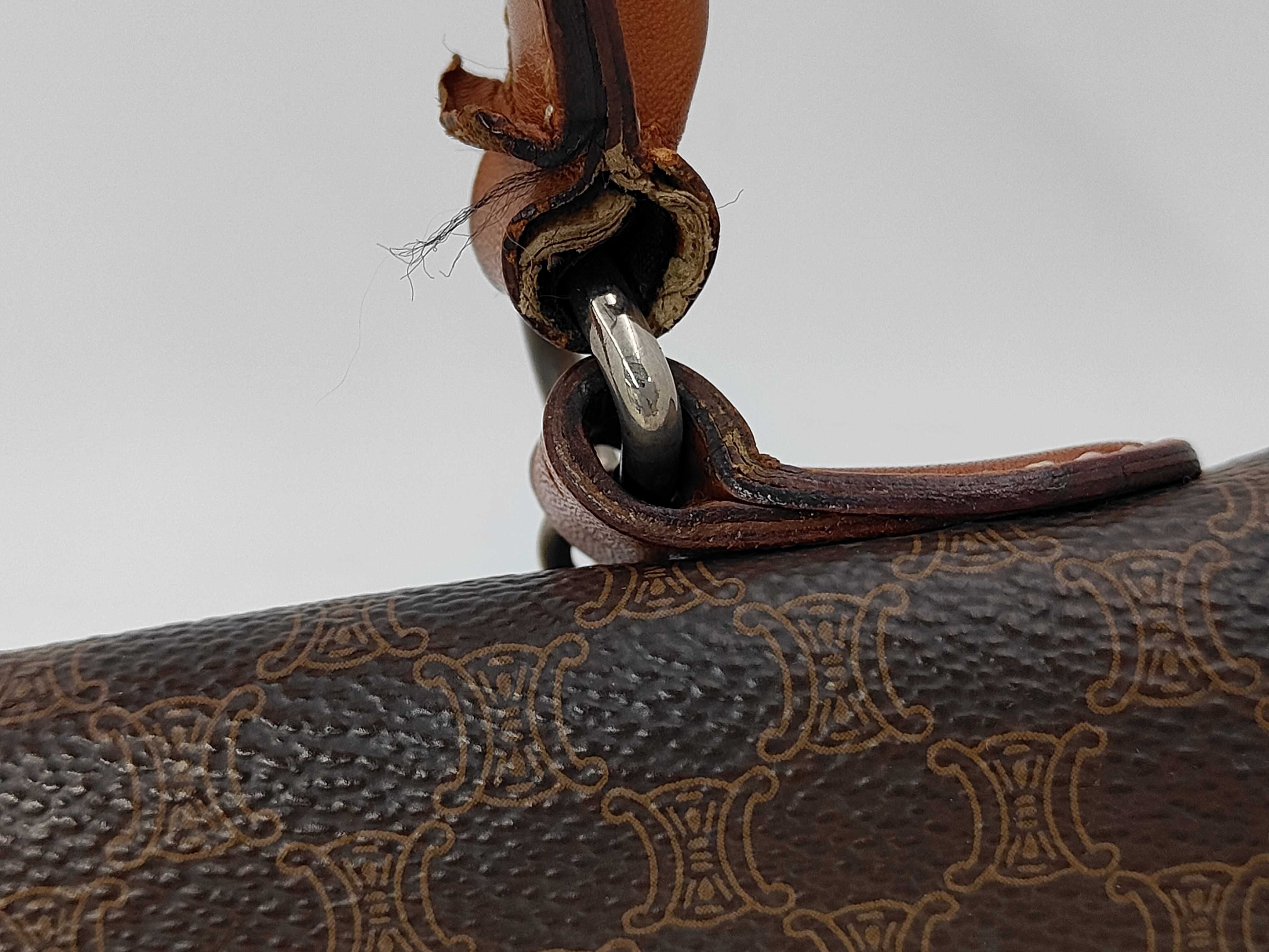 Macadam Handbag, PVC, Brown Handbag — view 3