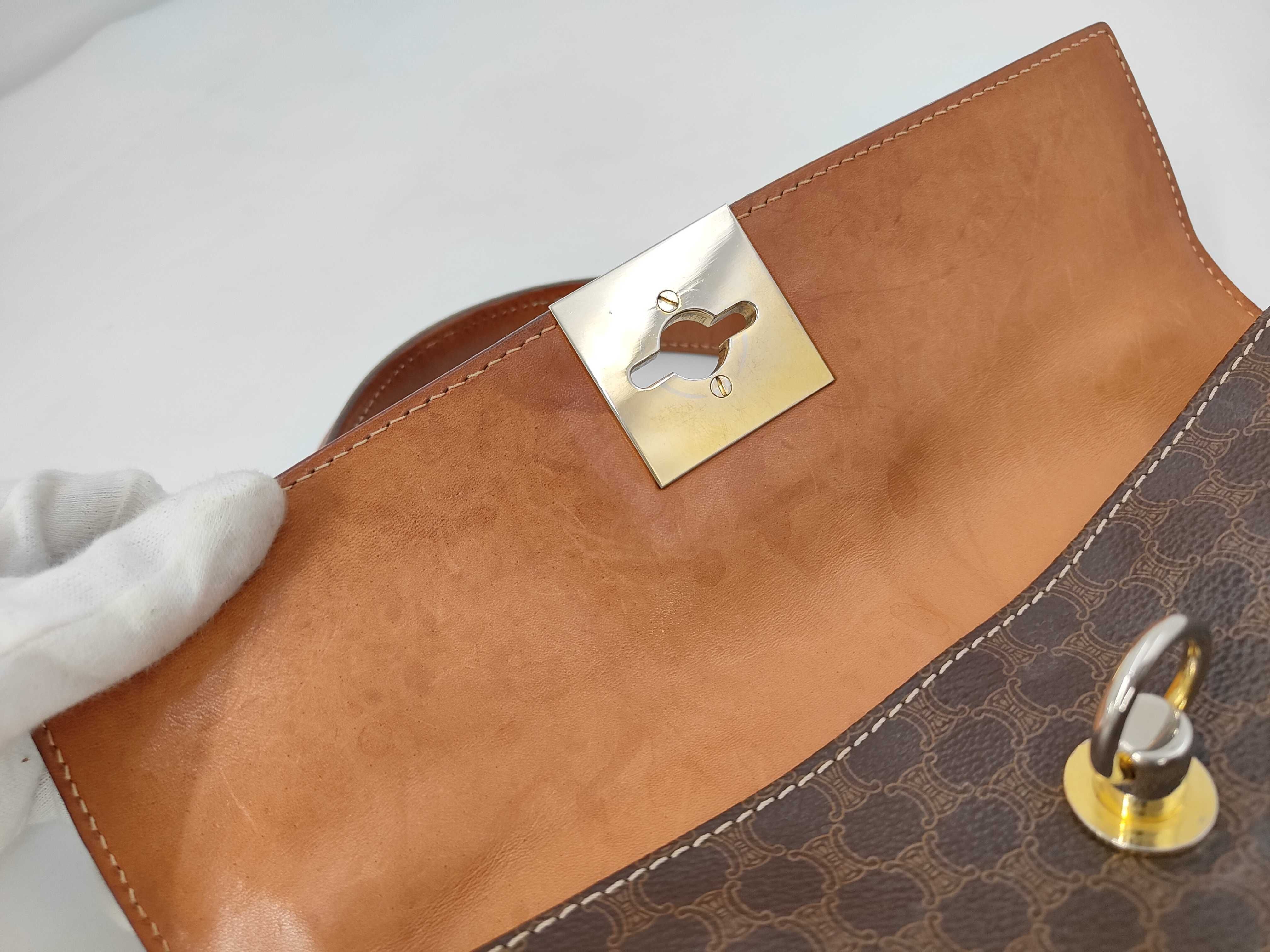 Macadam Handbag, PVC, Brown Handbag — view 9