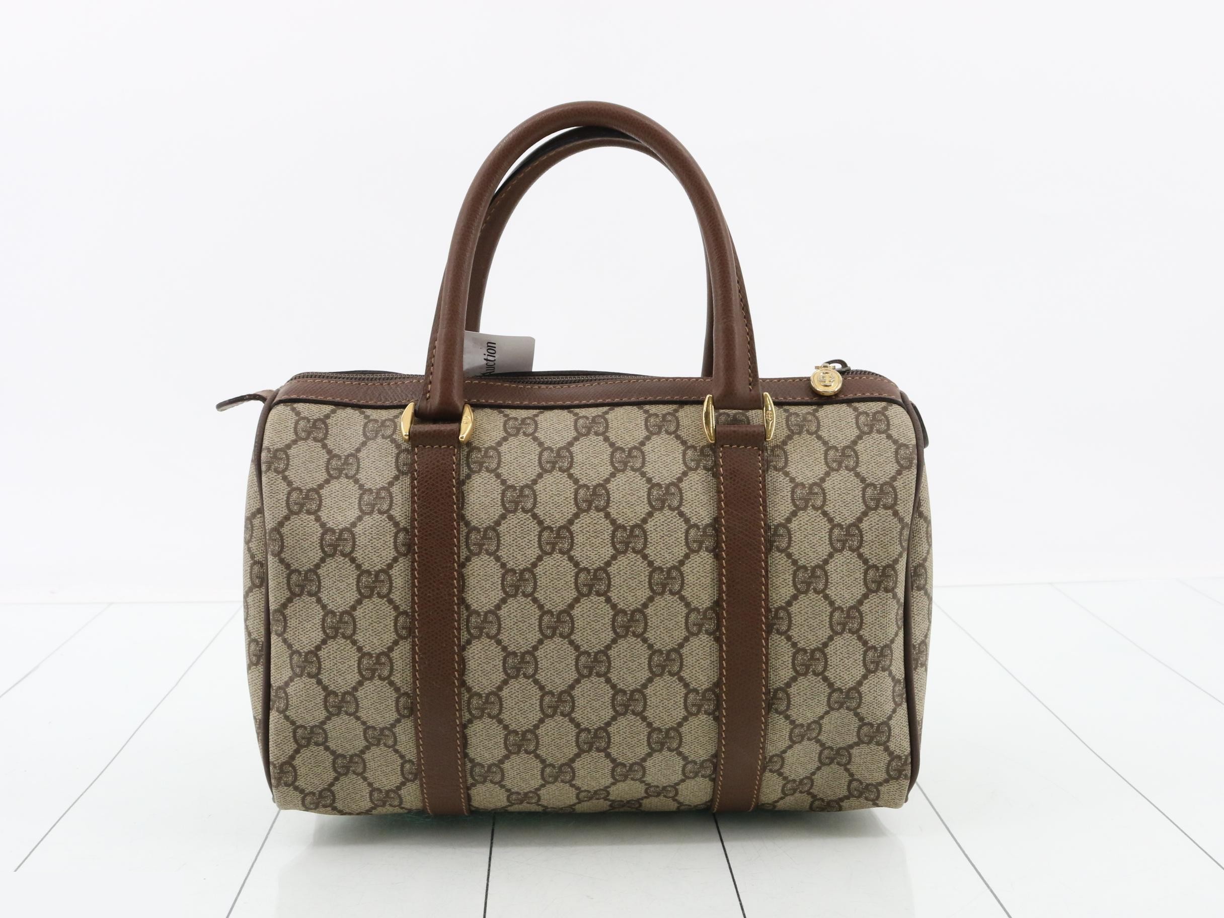 GG Supreme Interlocking Sherry Line Handbag — view 2