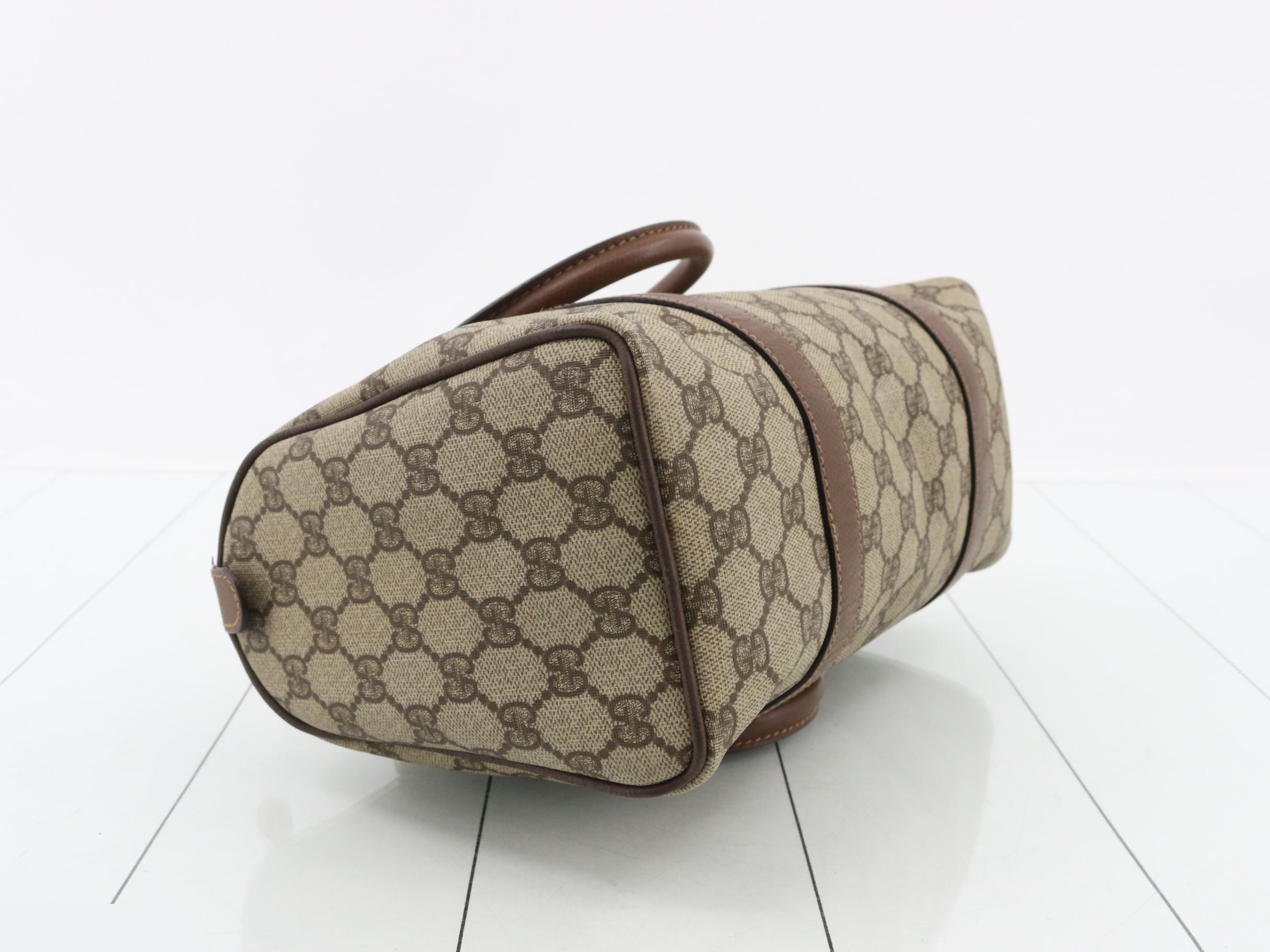 GG Supreme Interlocking Sherry Line Handbag — view 5