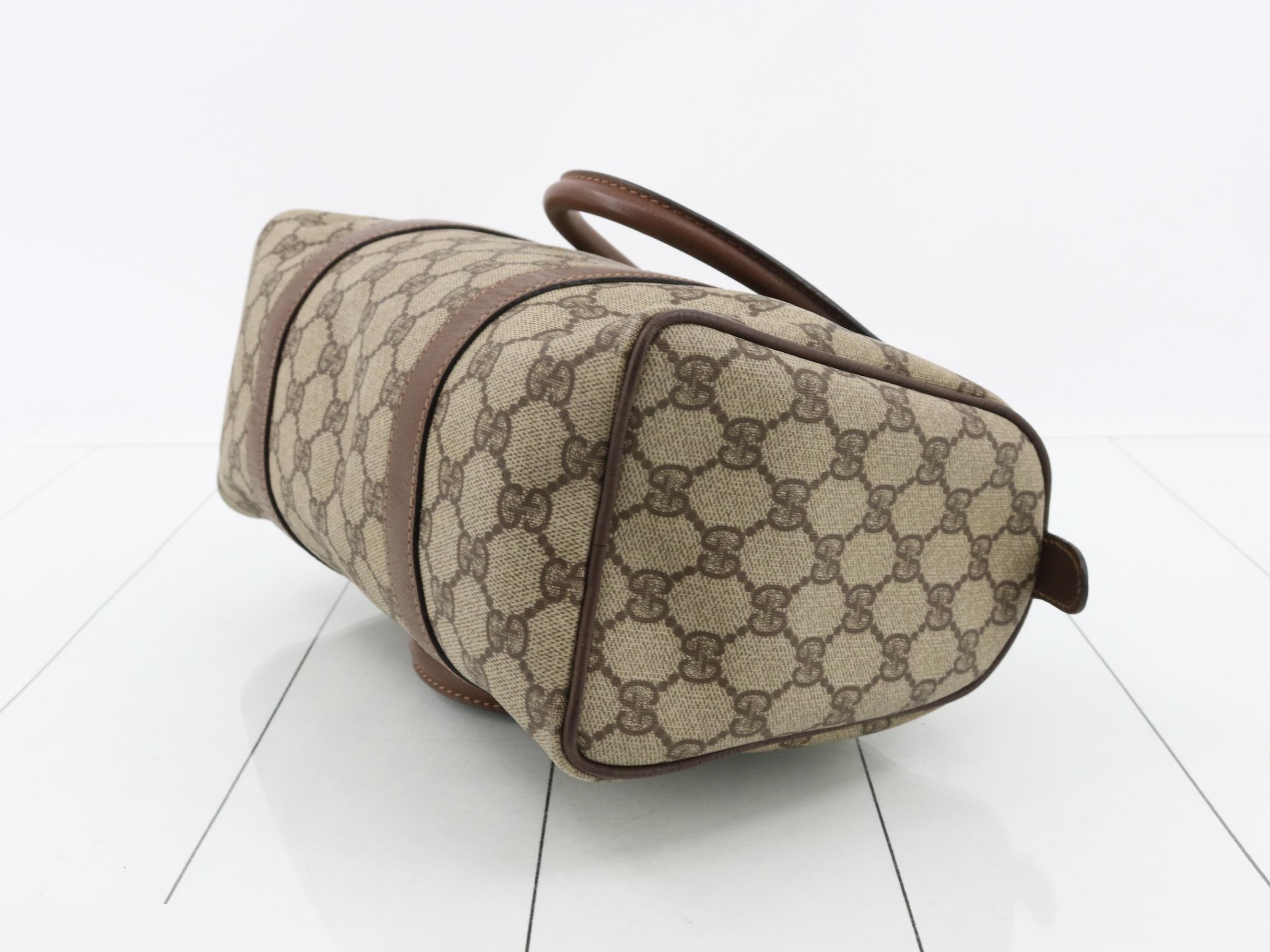GG Supreme Interlocking Sherry Line Handbag — view 6