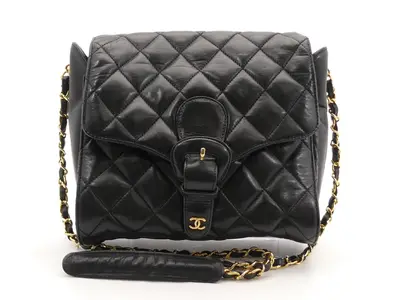Matelassé Coco Mark Chain Shoulder Bag