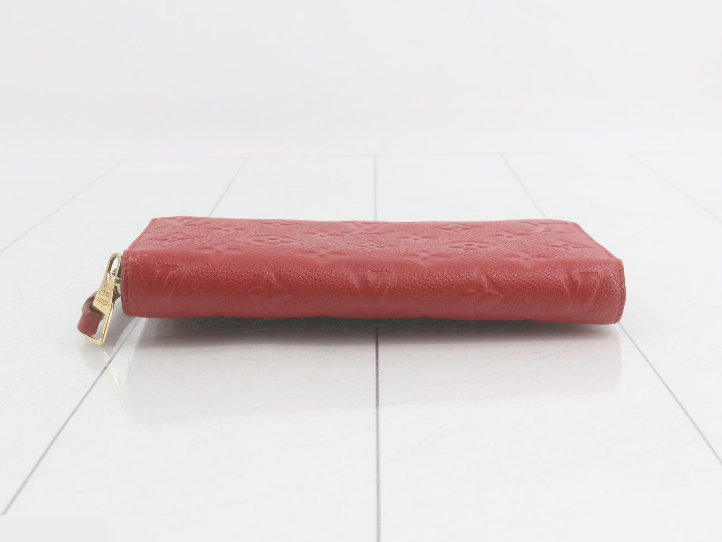 Monogram Empreinte Zippy Wallet, Round Zipper Long Wallet — view 3