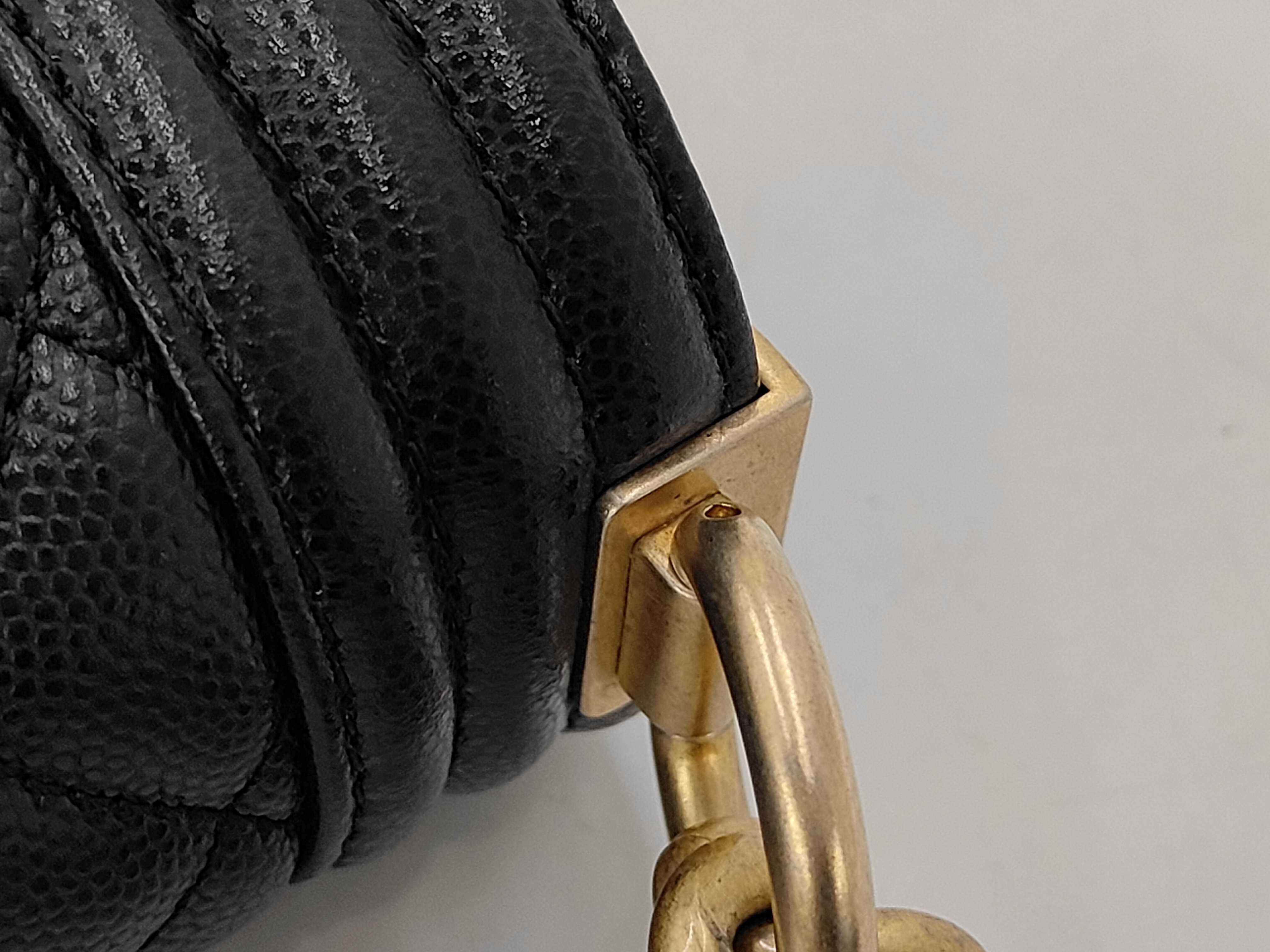 Boy Chanel Caviar Matelassé Shoulder Bag — view 7