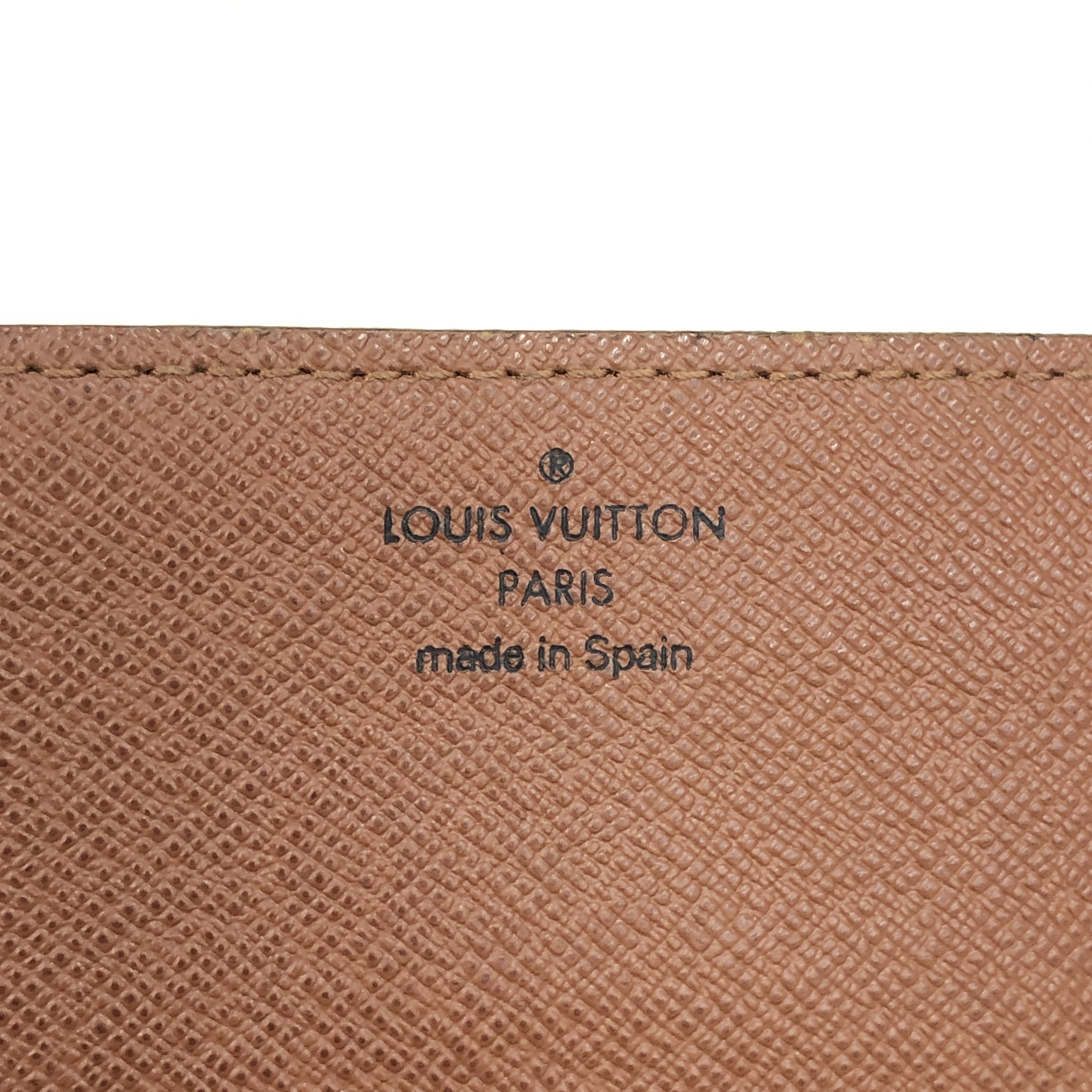 No stickiness Louis Vuitton Monogram Enveloppe Carte de Visite M62920 Card Case CA4028 Business Card Holder Pass Case Made in Spain Card Case — view 15