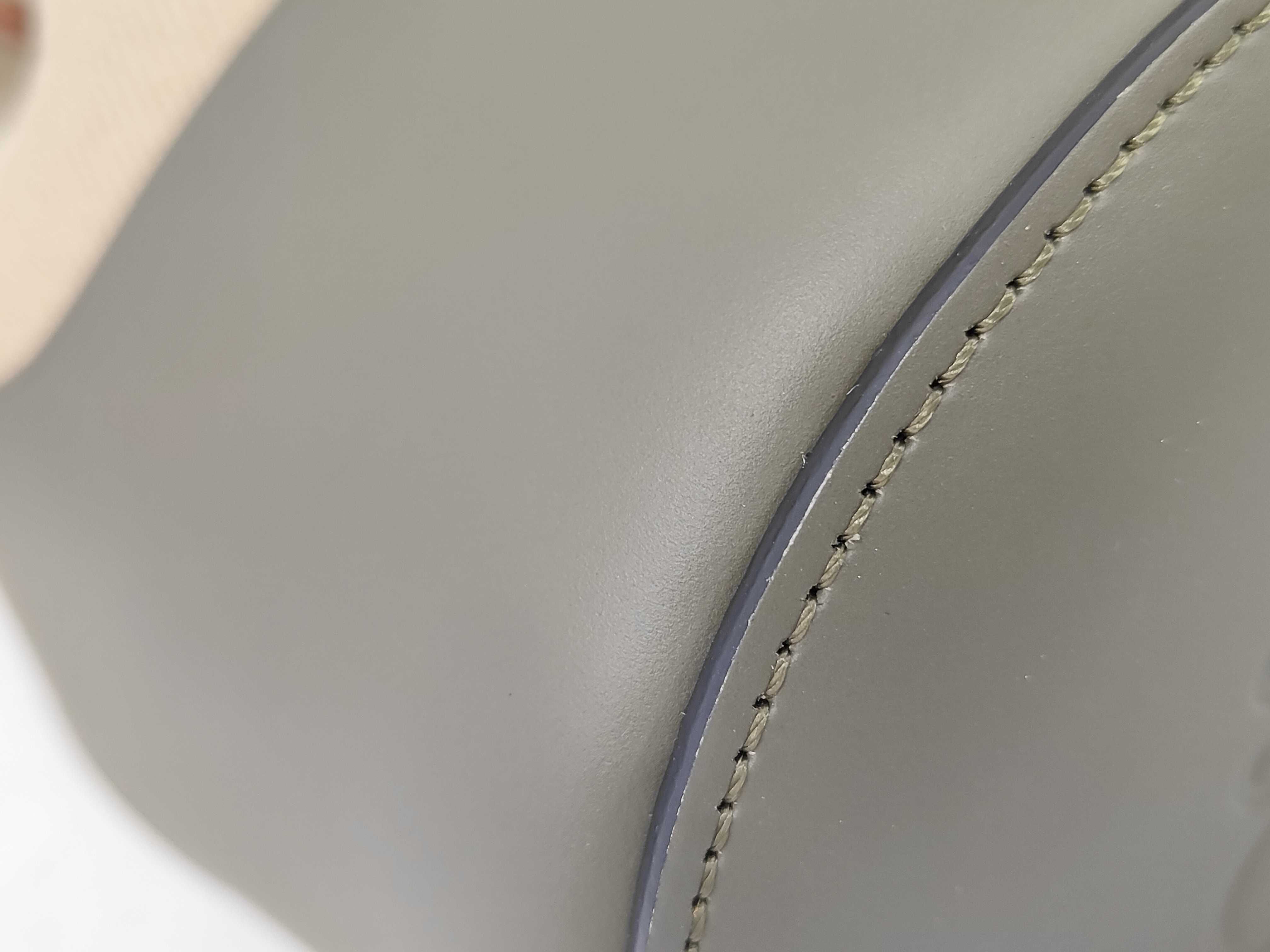 Canvas x Leather Balloon Bag Shoulder Bag — view 4