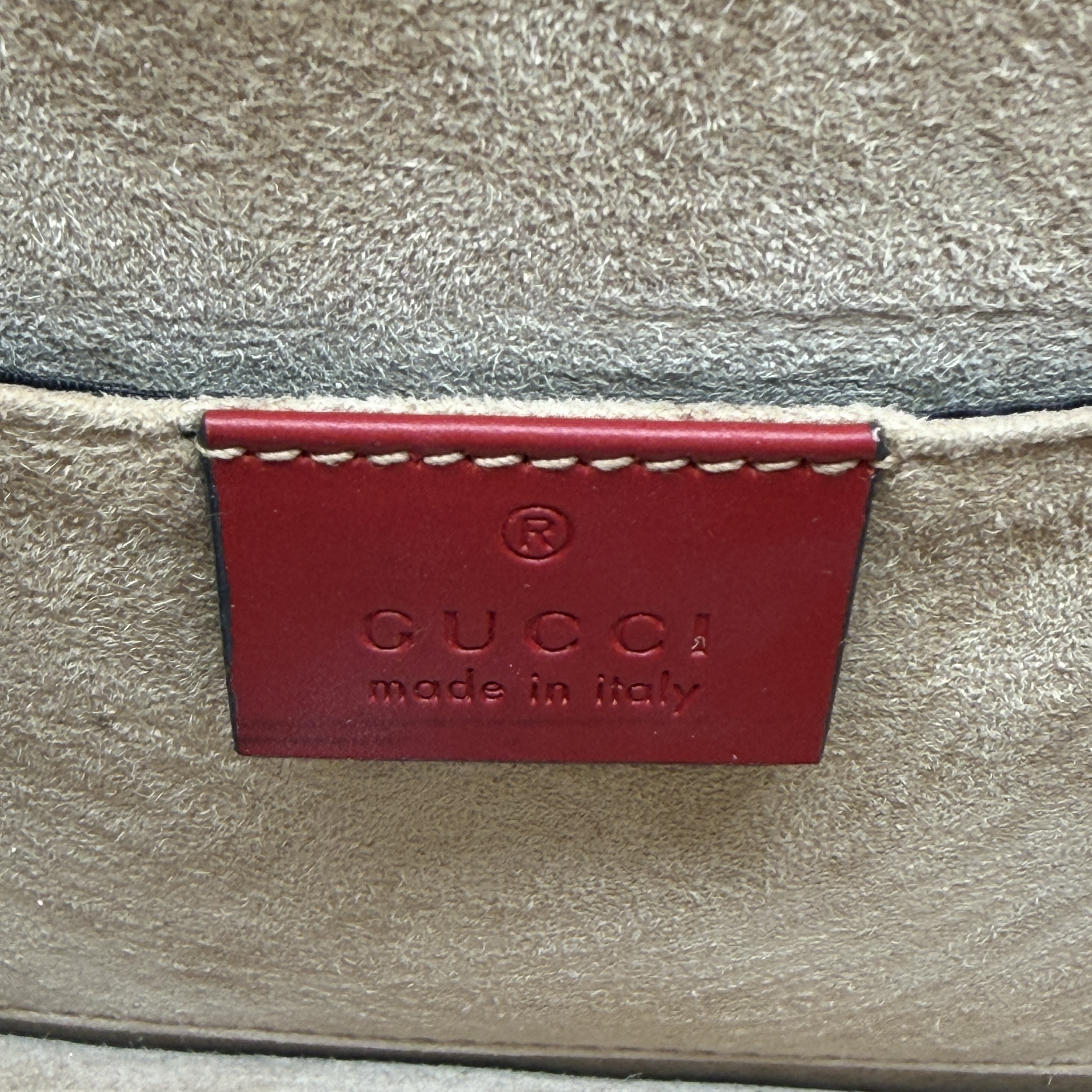 Sylvie Web Line Leather 2-Way Red Handbag — view 15