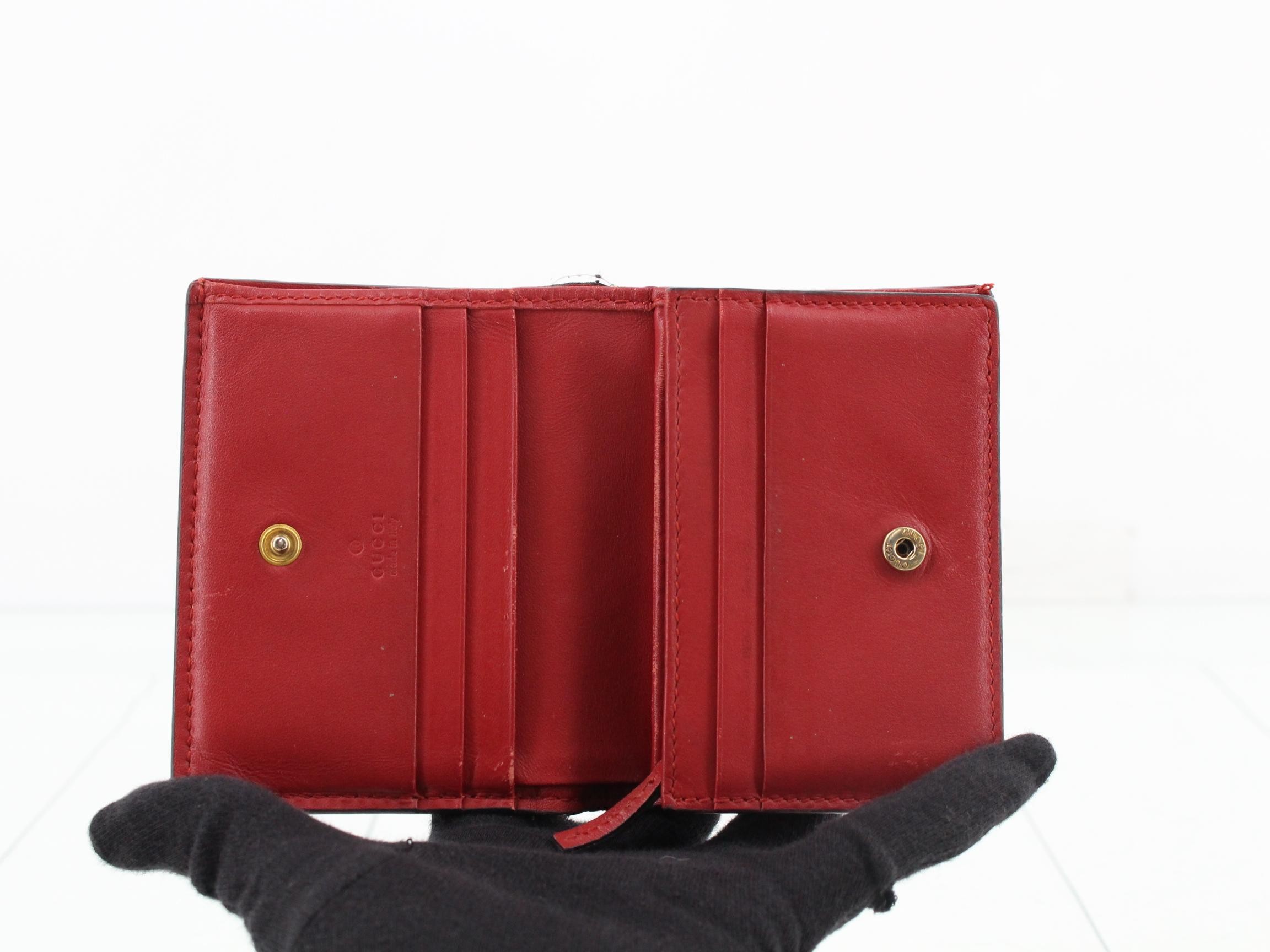 Supreme Bi-fold Wallet, Cherry, 476050, 1147 — view 4