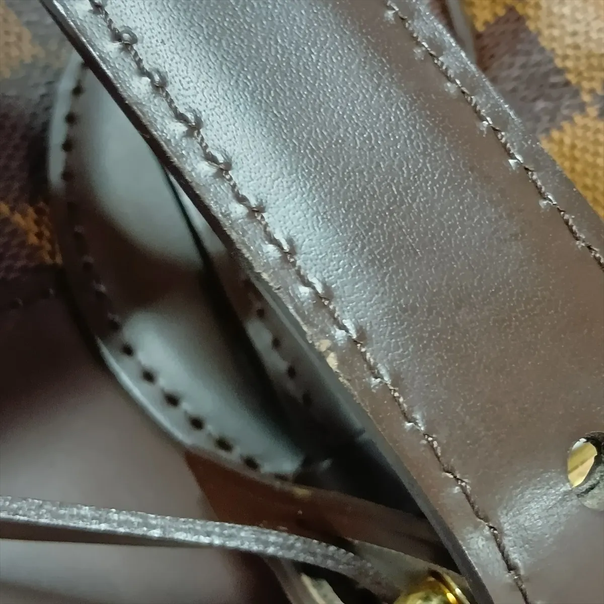 Damier Verona GM N41119 VI0151 Brown — view 12