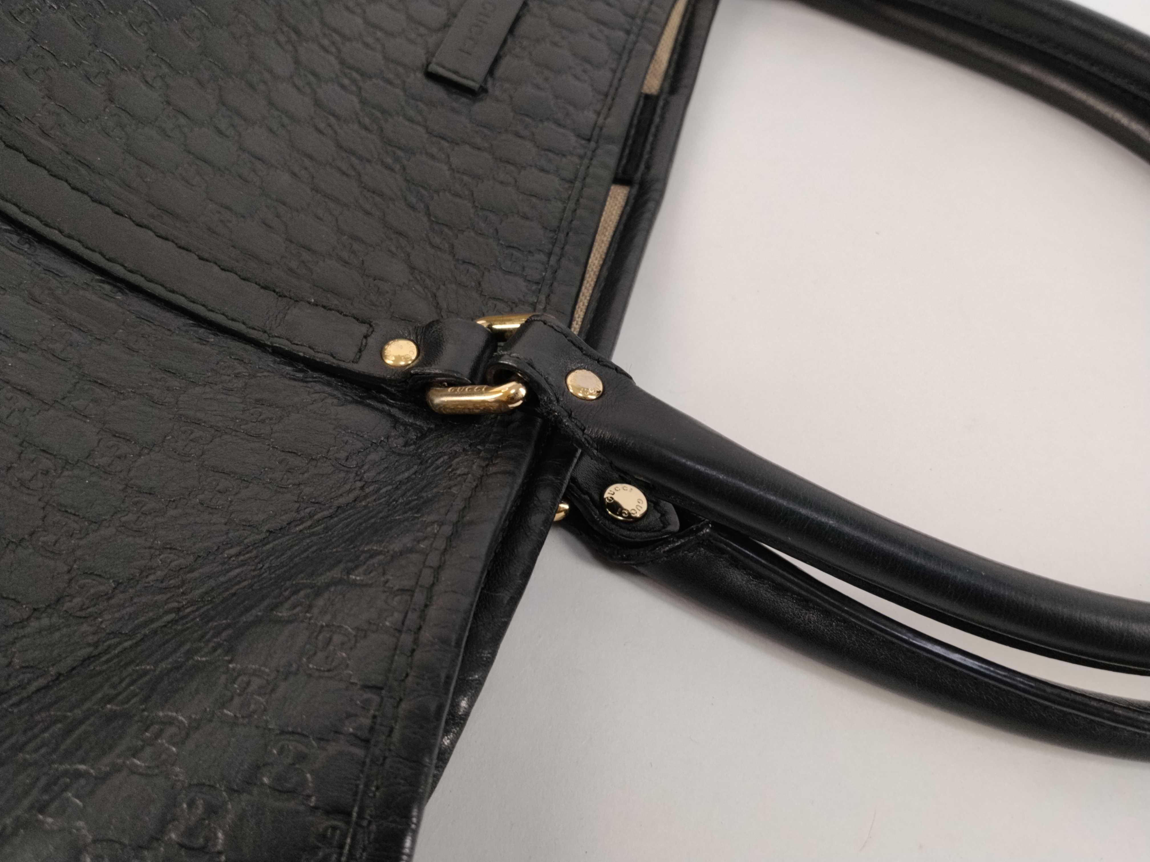 Guccissima Tote Bag, Black, 449647 Tote Bag — view 5