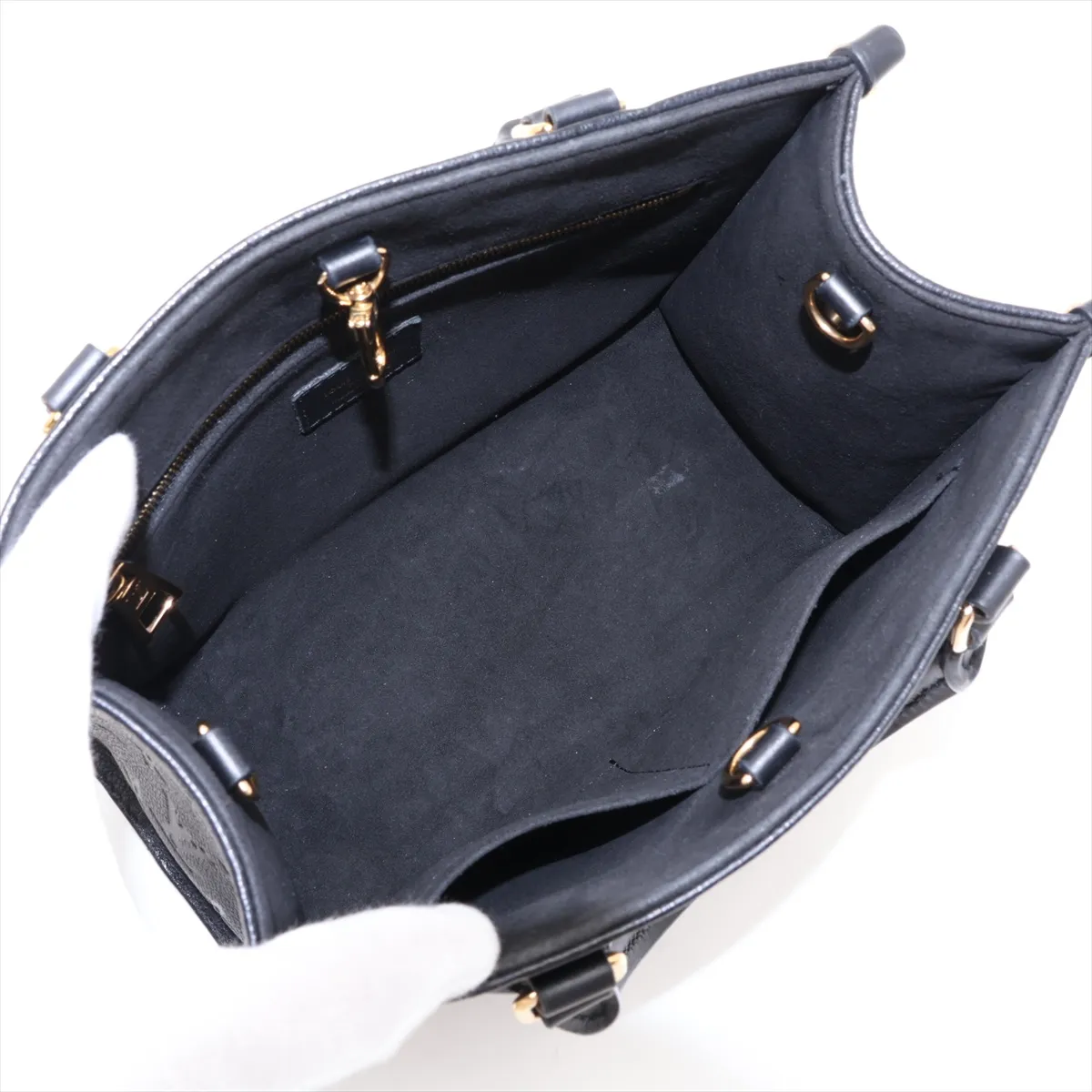 Monogram Empreinte OnTheGo PM M45653 Black (RFID detected) — view 7
